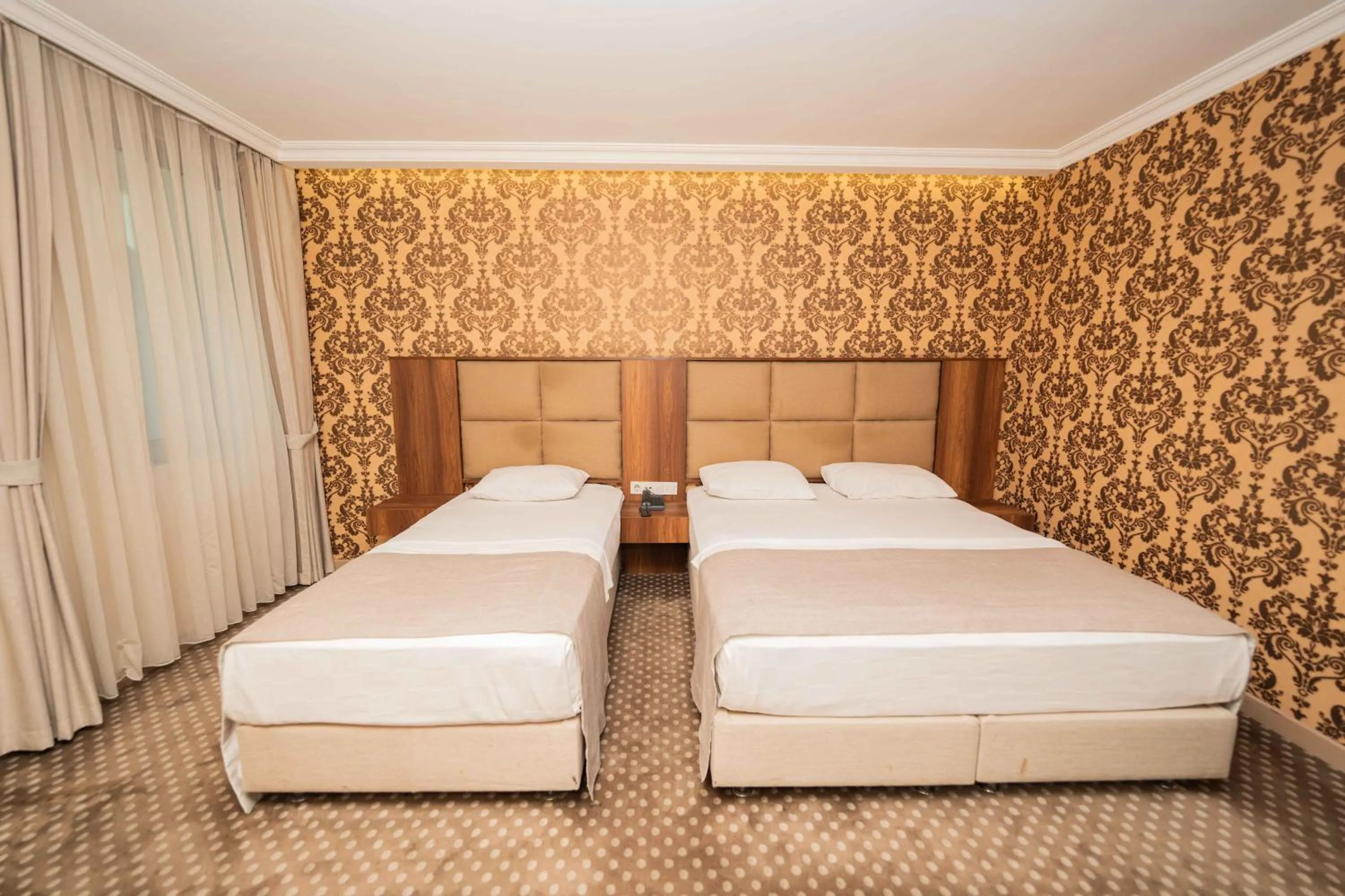 Bed in Boris Hotel Beylikdüzü