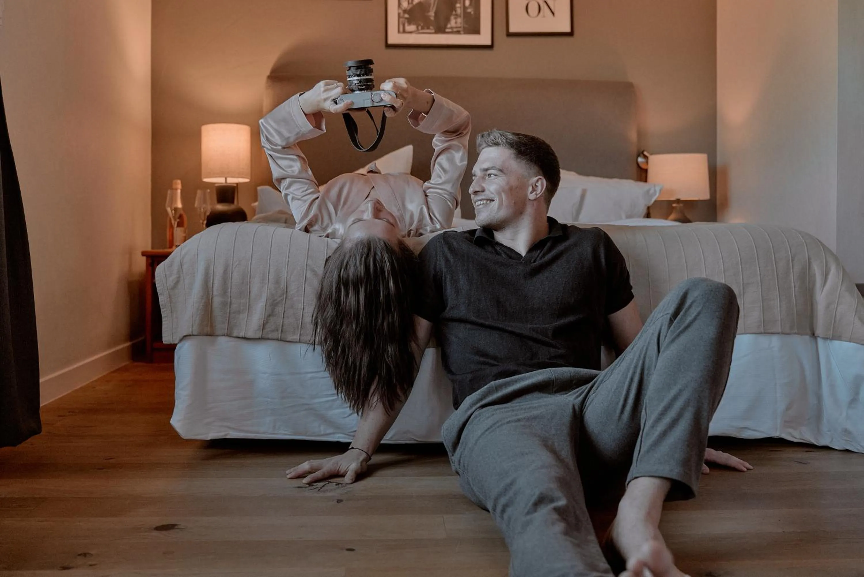 Bed in MANA LISA Boutiquehotel