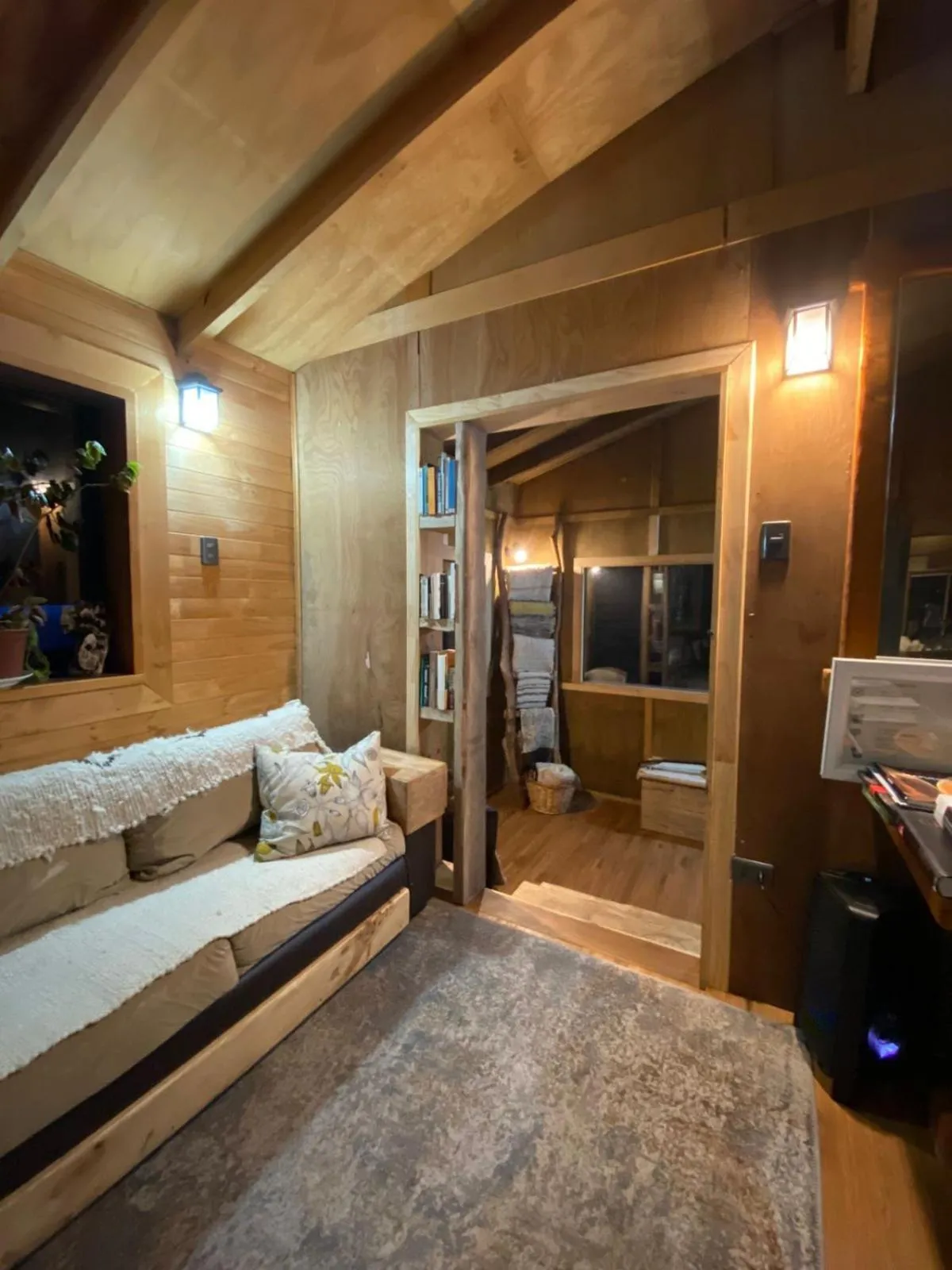 Lobby or reception, Bed in Posada de Expediciones Kahuel