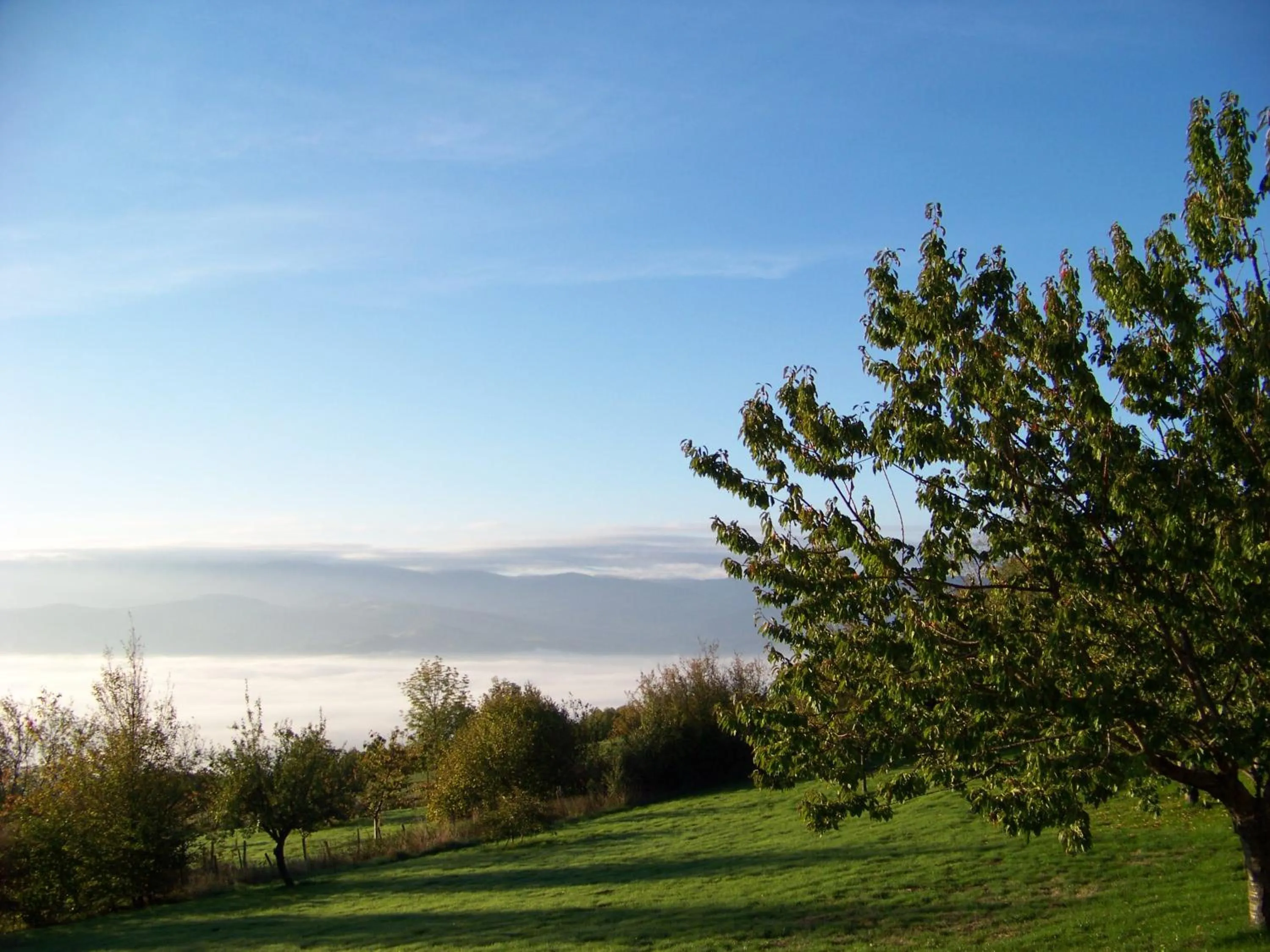 Mountain view in Croix Blanche