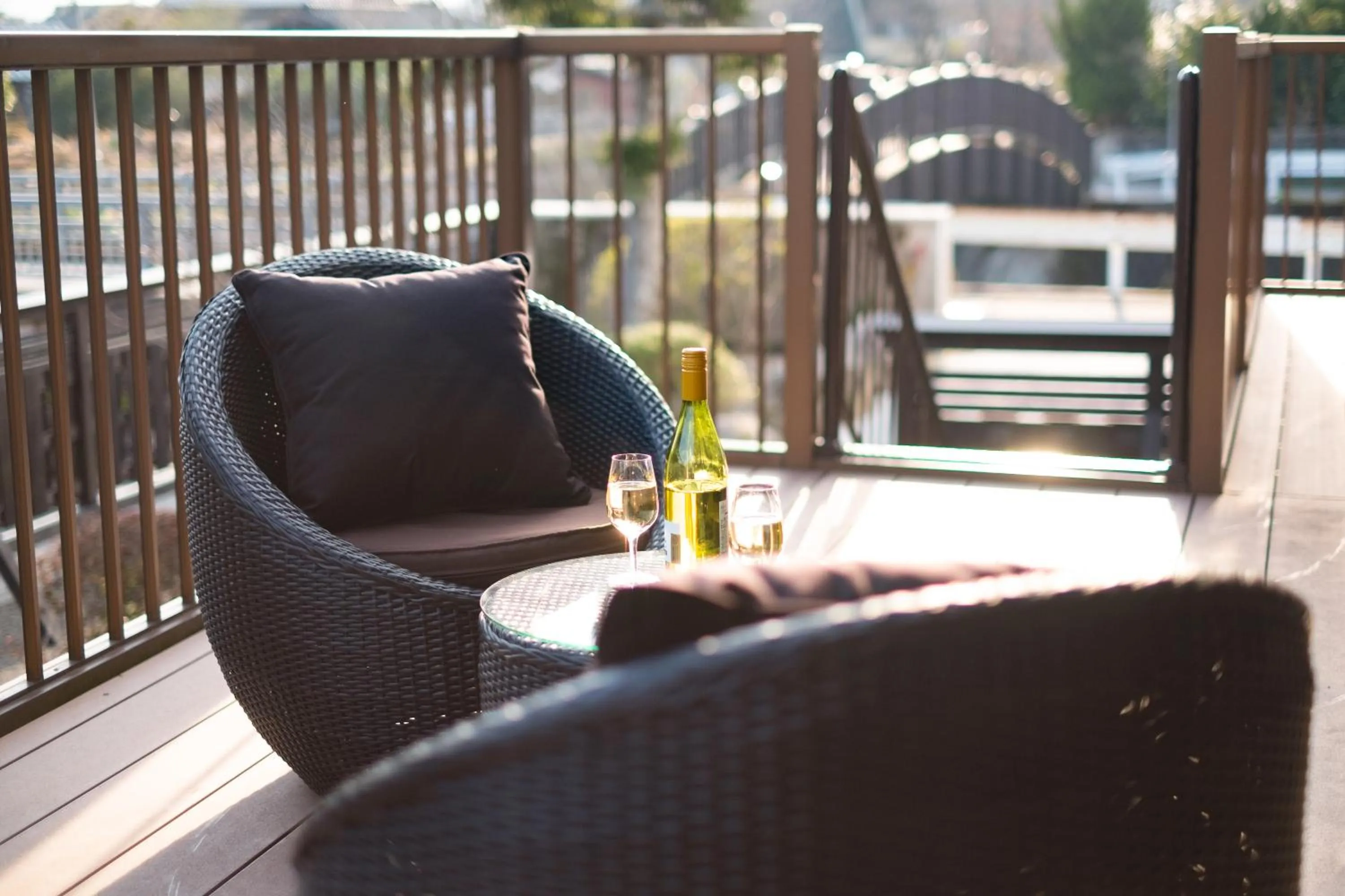 Balcony/Terrace in Bettei Gensen-Private Vacation Villa Bettei Gensen