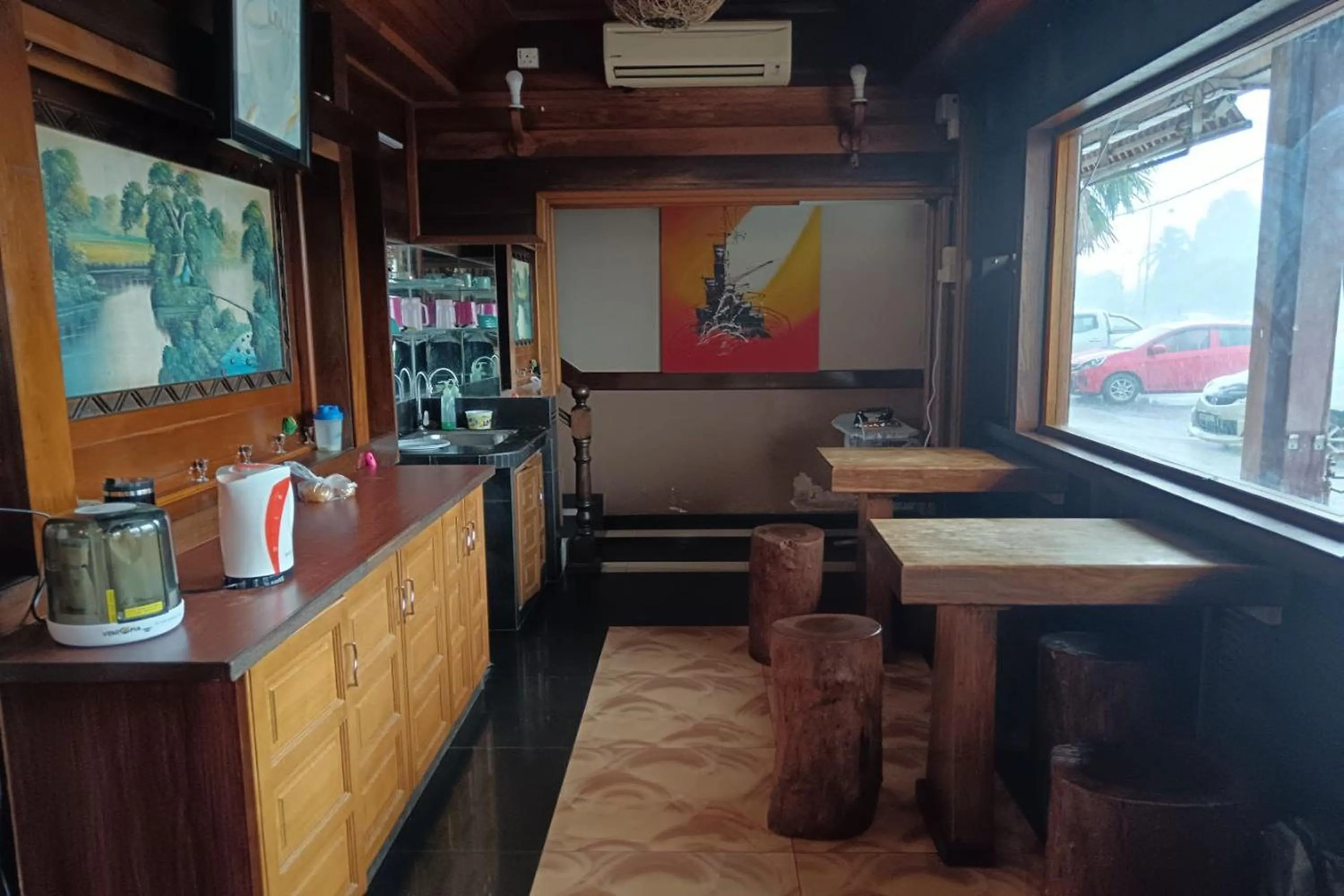 Dining area in Fins Hotel, Alor Setar