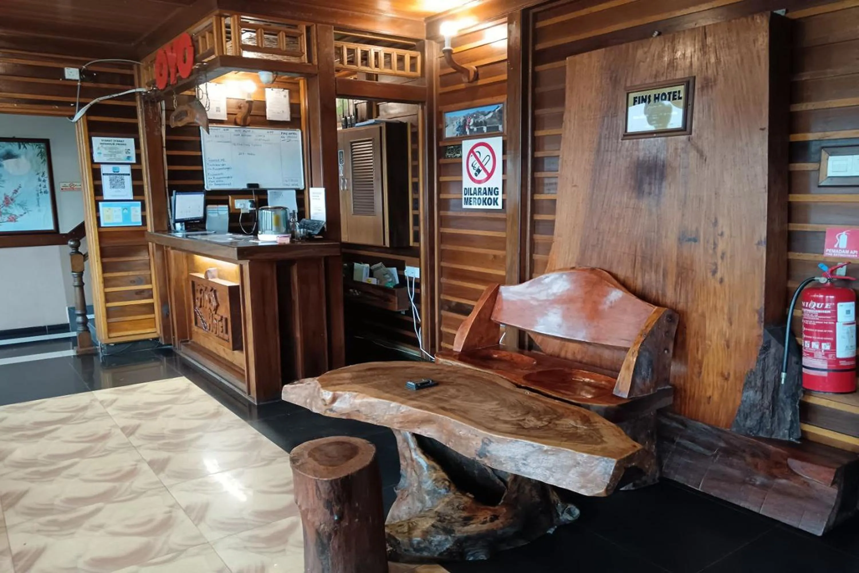 Lobby or reception in Fins Hotel, Alor Setar