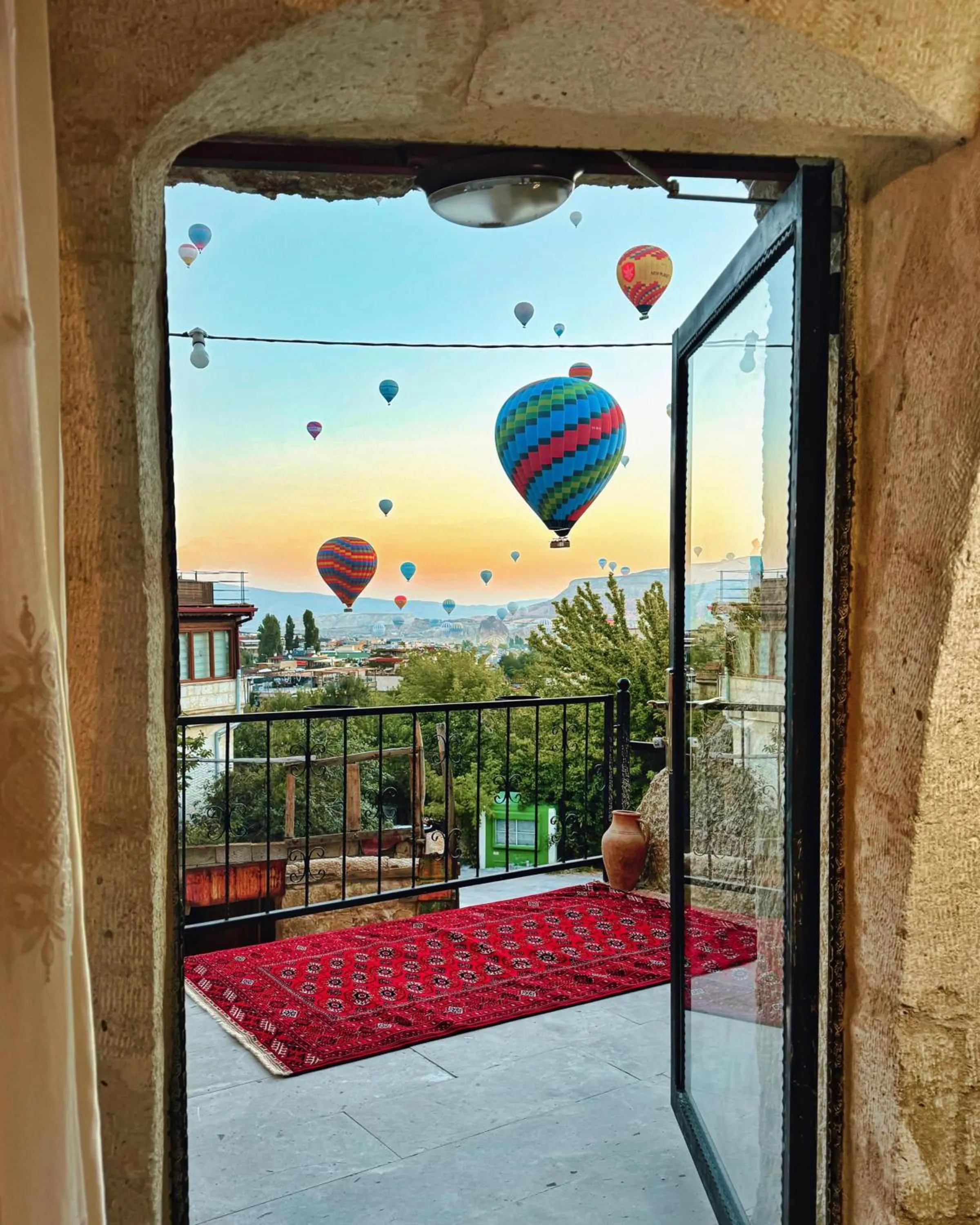 Balcony/Terrace in View Cave Hotel