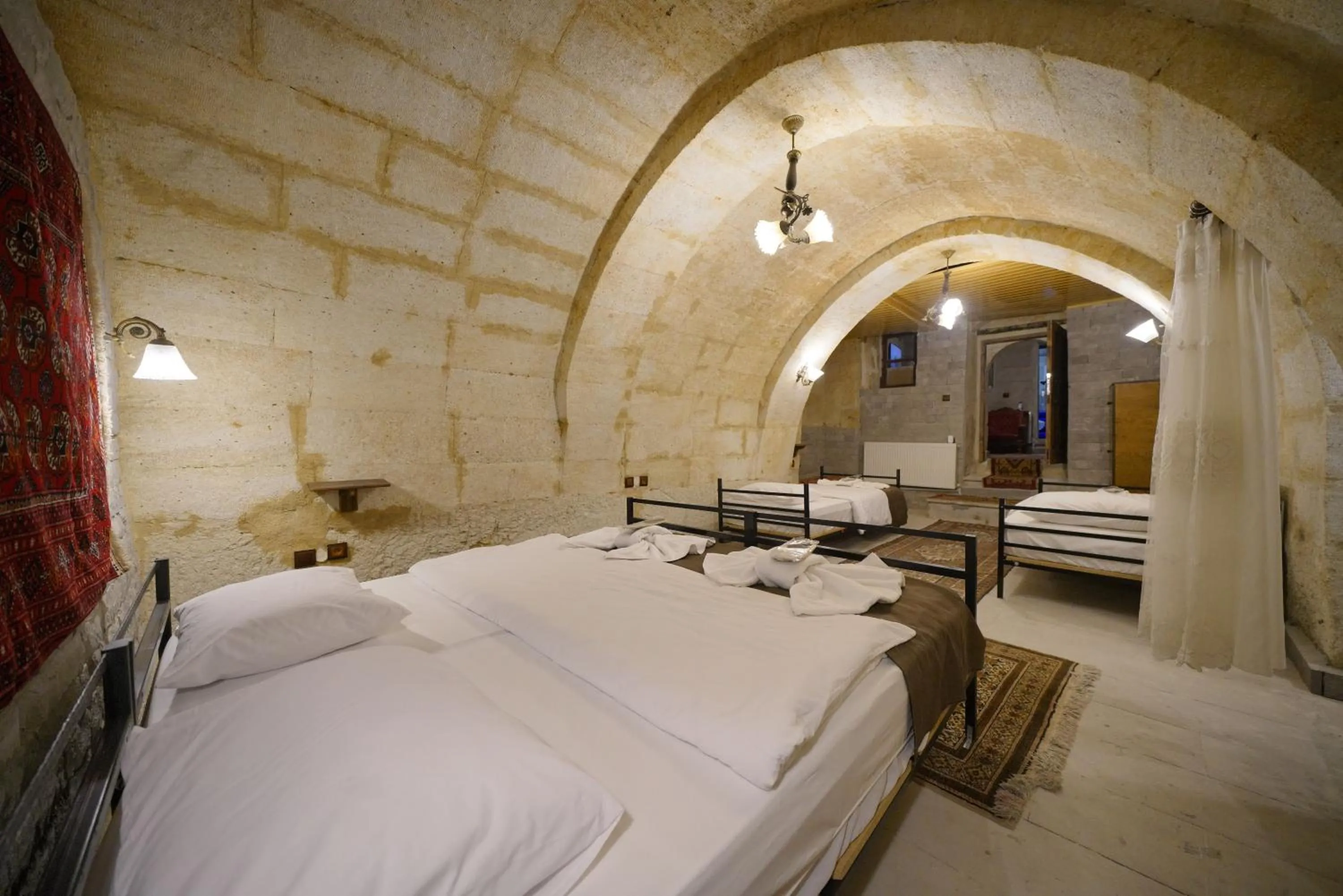 Bed in View Cave Hotel