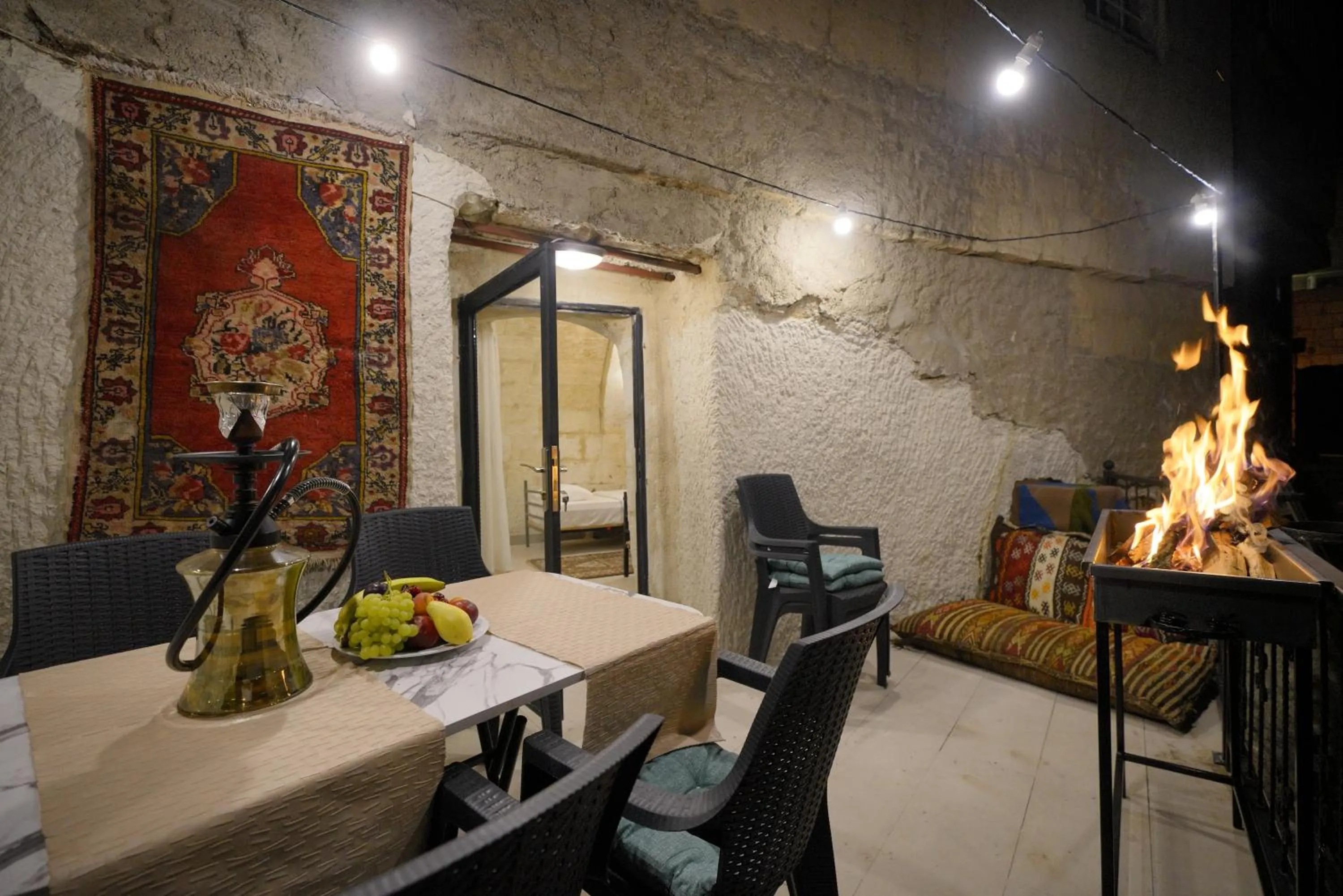 BBQ facilities in View Cave Hotel