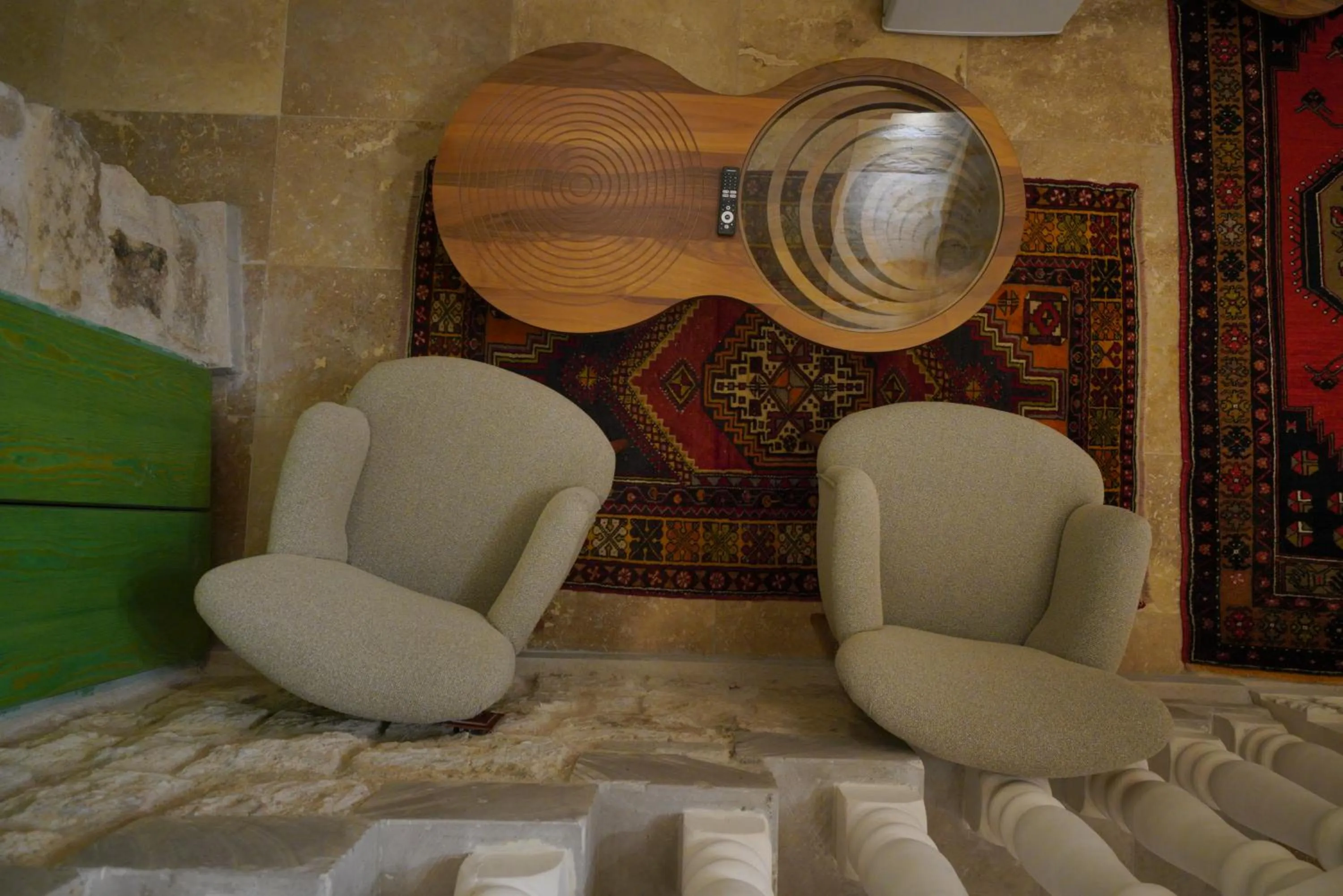 Living room in View Cave Hotel
