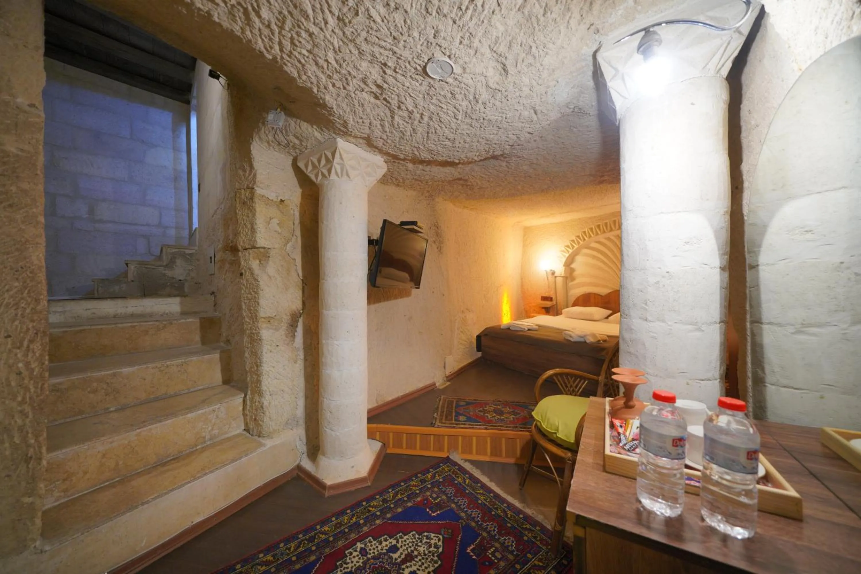 Bed in View Cave Hotel