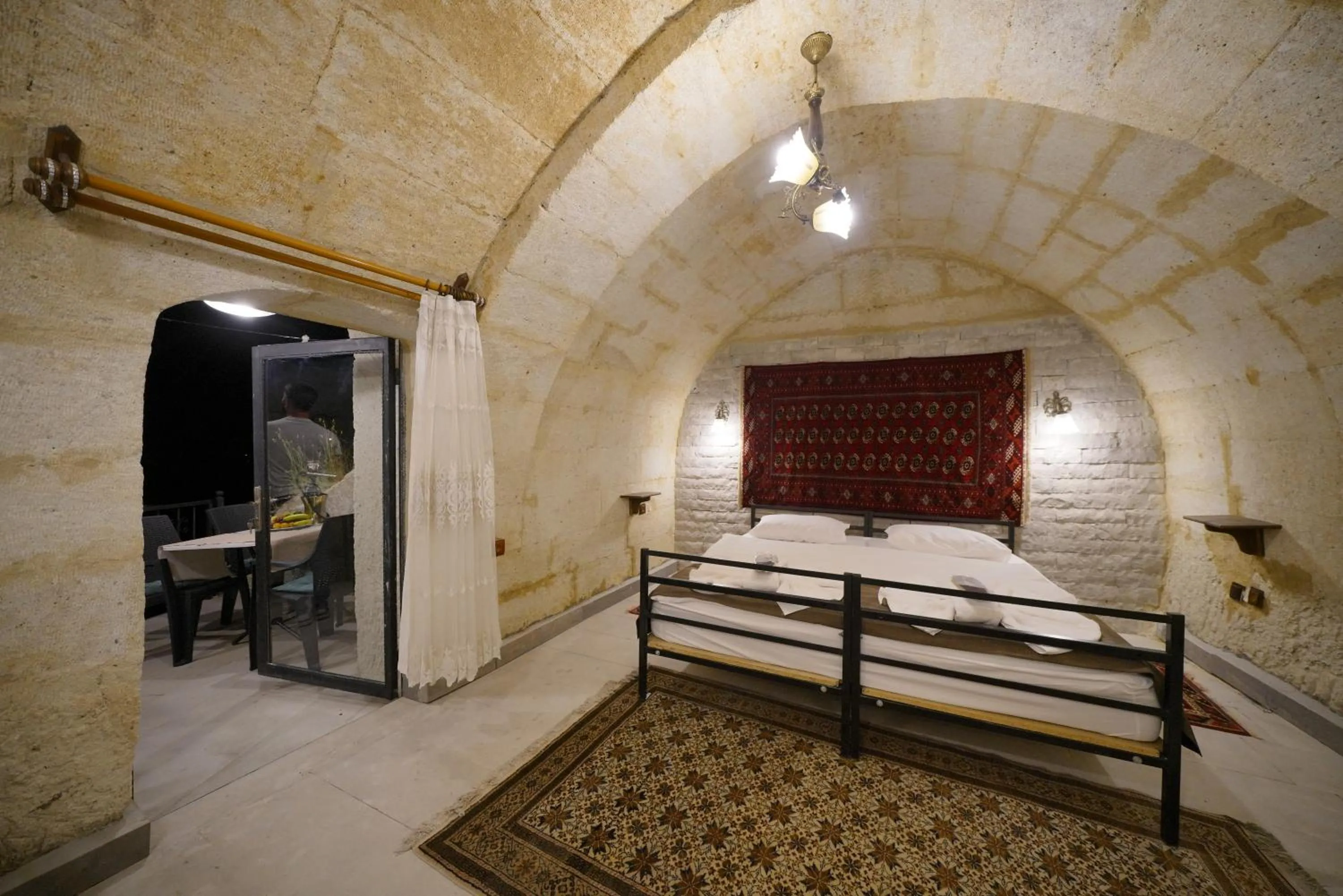 Bed in View Cave Hotel