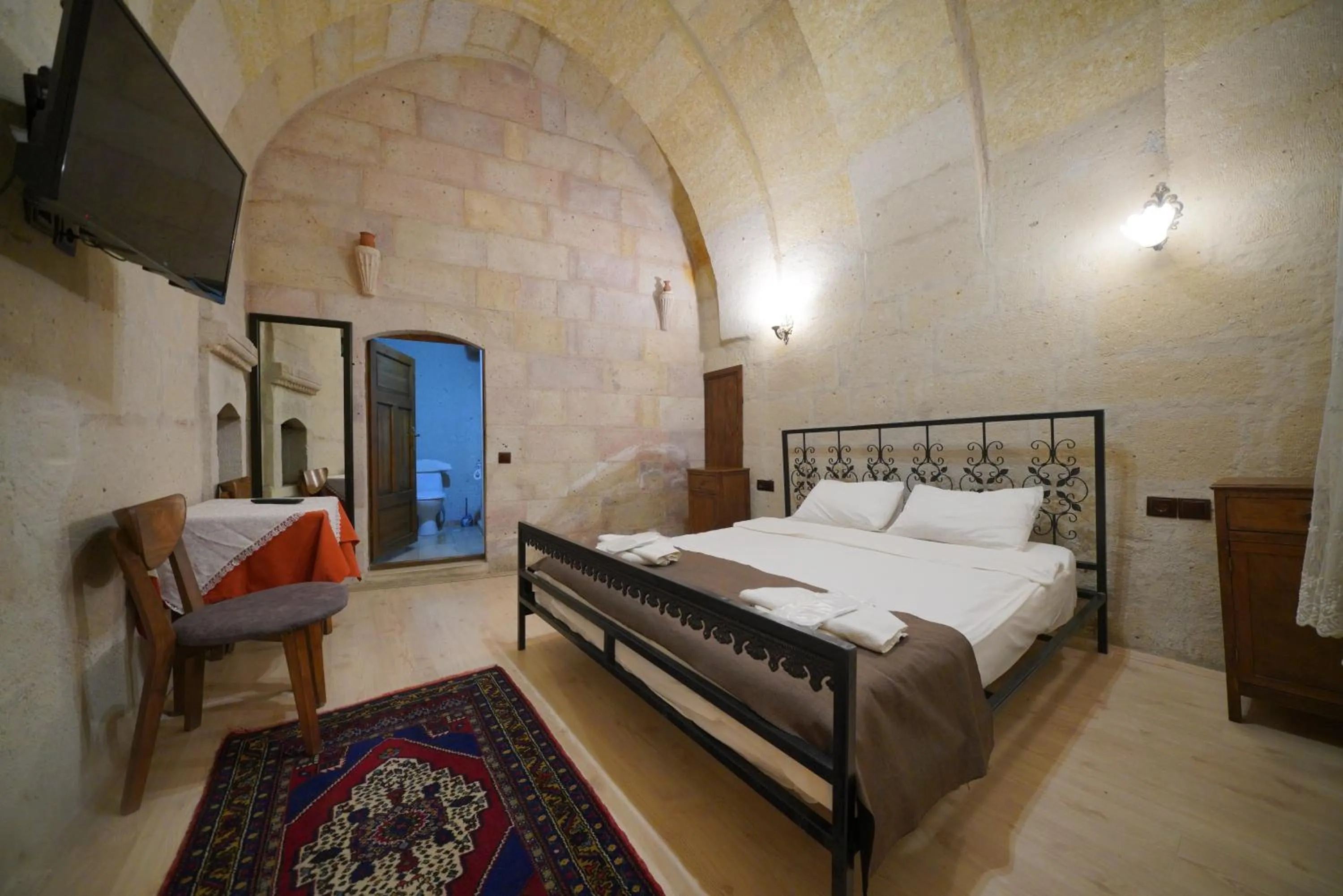 Bed in View Cave Hotel