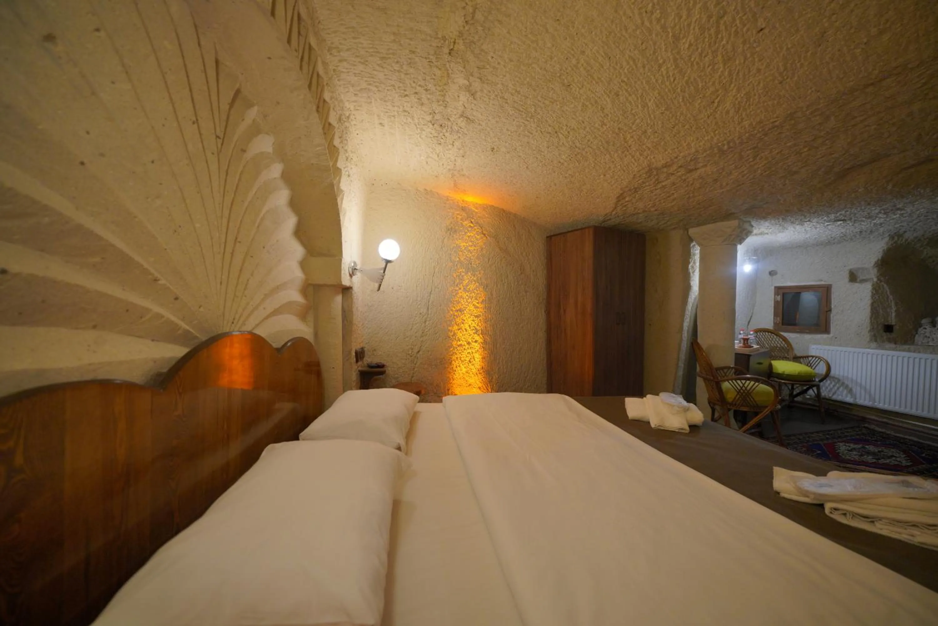 Bed in View Cave Hotel