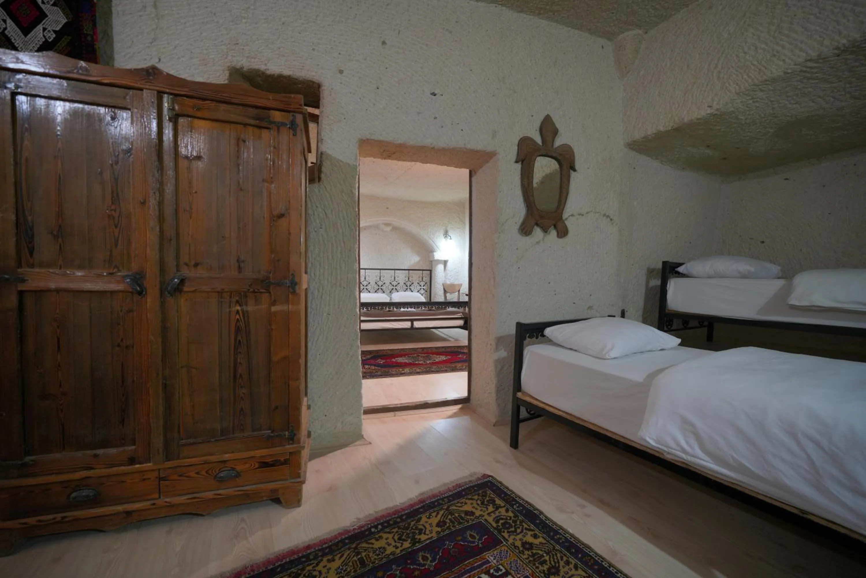 Bed in View Cave Hotel