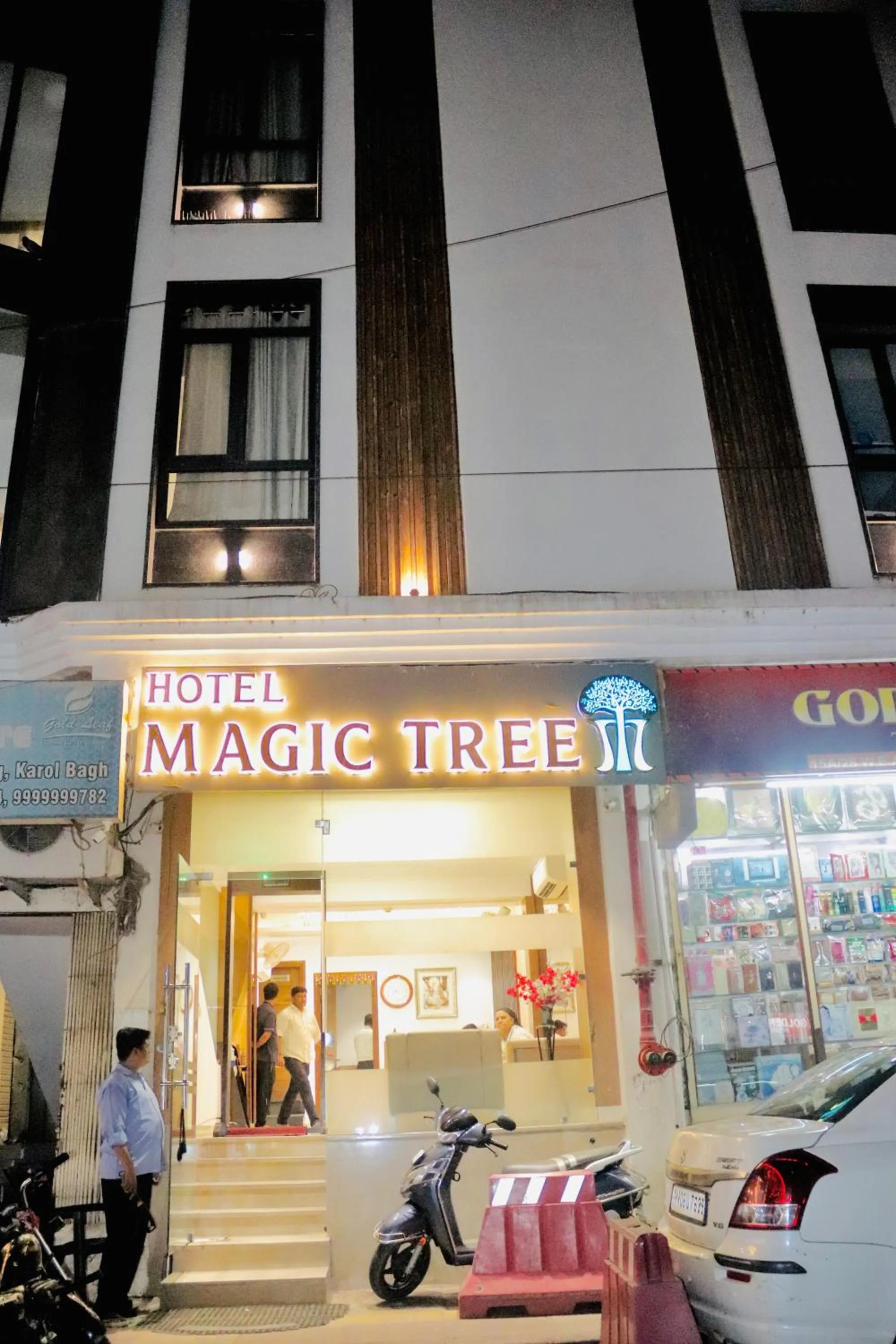 Property building in Hotel Magic Tree Karol Bagh Metro Station New Delhi