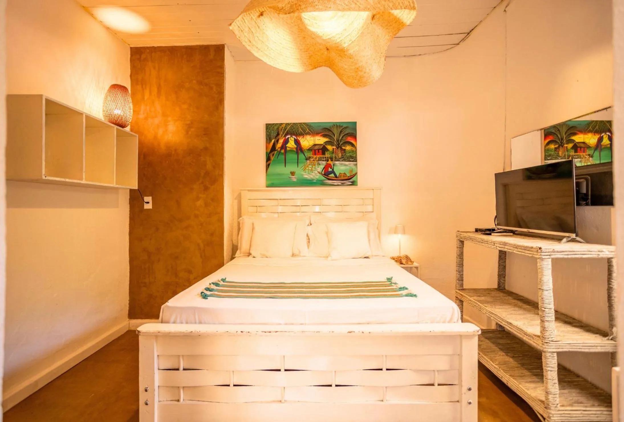 Bed in Pousada Duna Beach