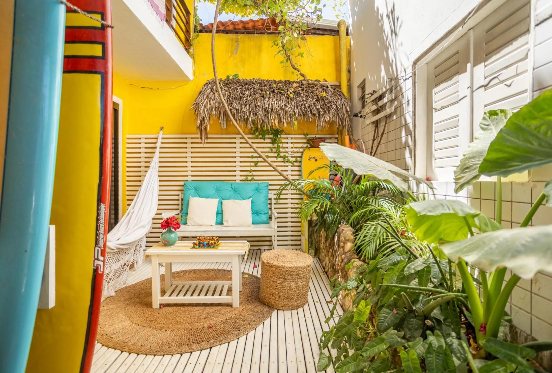 Patio in Pousada Duna Beach