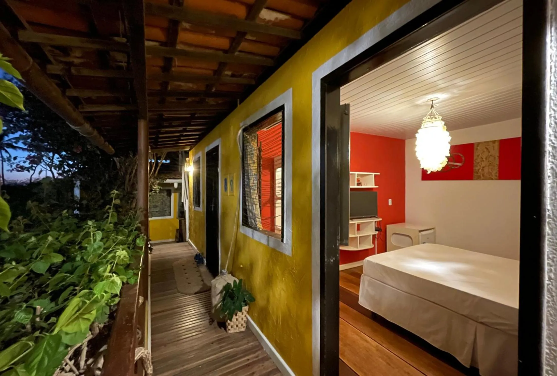 Bed in Pousada Duna Beach