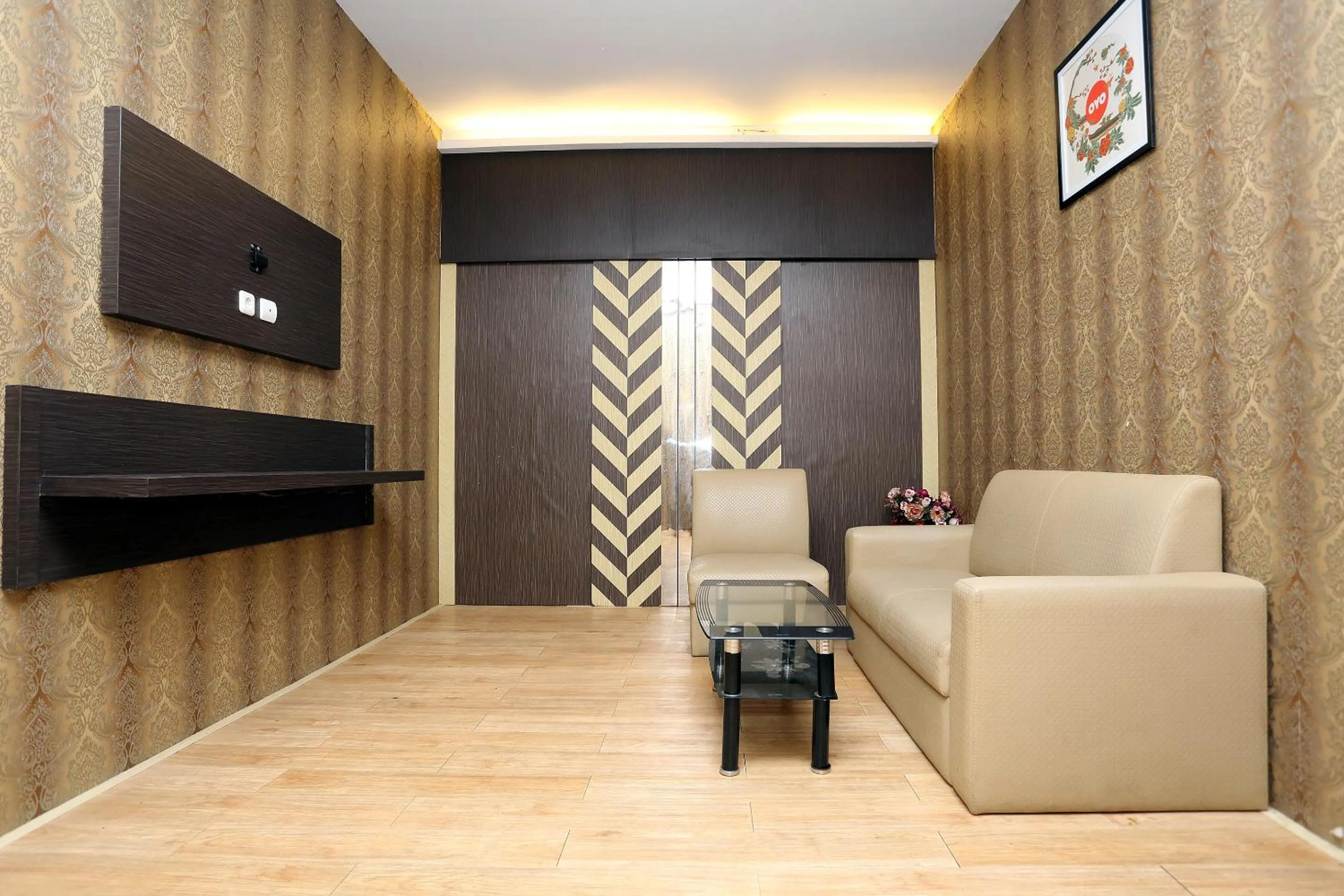 Living room in Sans Hotel City Inn Palangkaraya