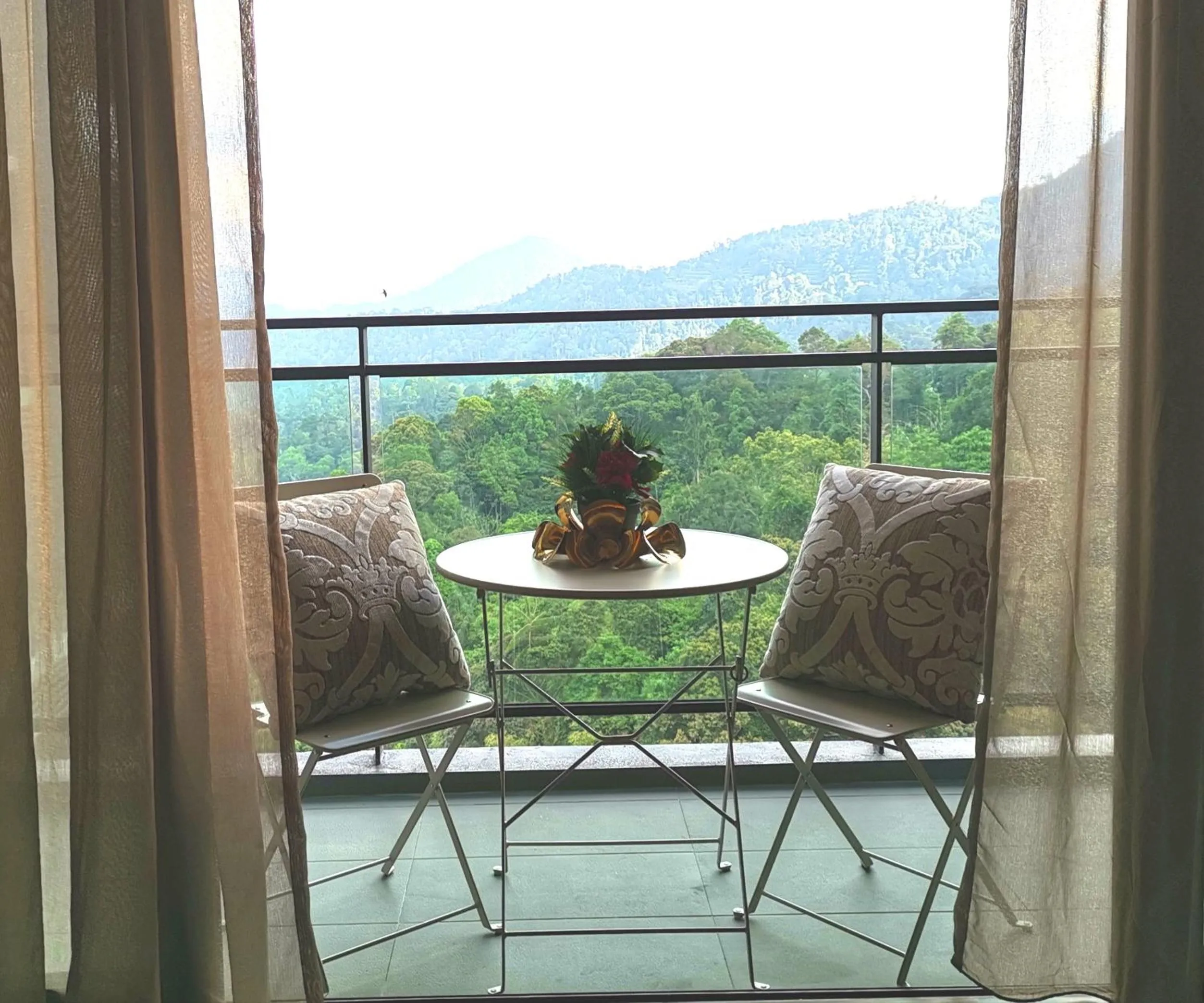 Balcony/Terrace in ELECTUS HOME at Vista Residences Genting - FREE WiFi & TV Box & Parking