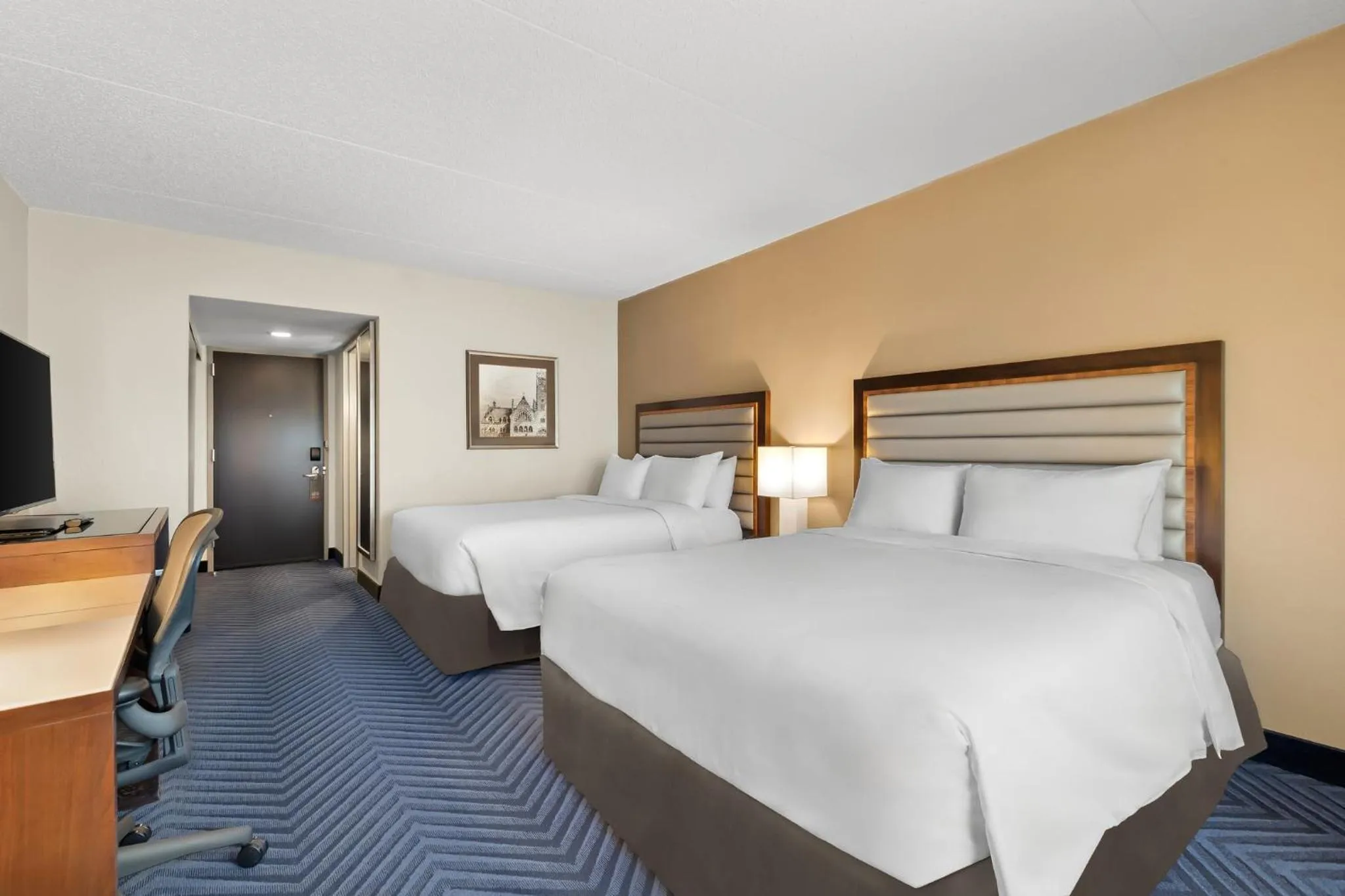 Photo of the whole room, Bed in Crowne Plaza Princeton - Conference Center by IHG