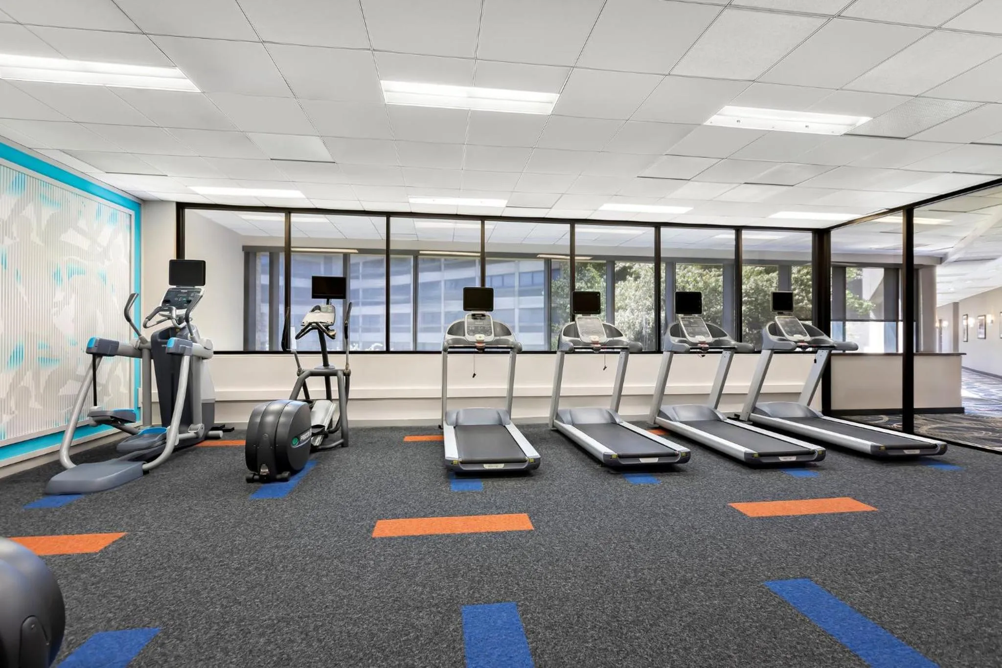 Fitness centre/facilities in Crowne Plaza Princeton - Conference Center by IHG