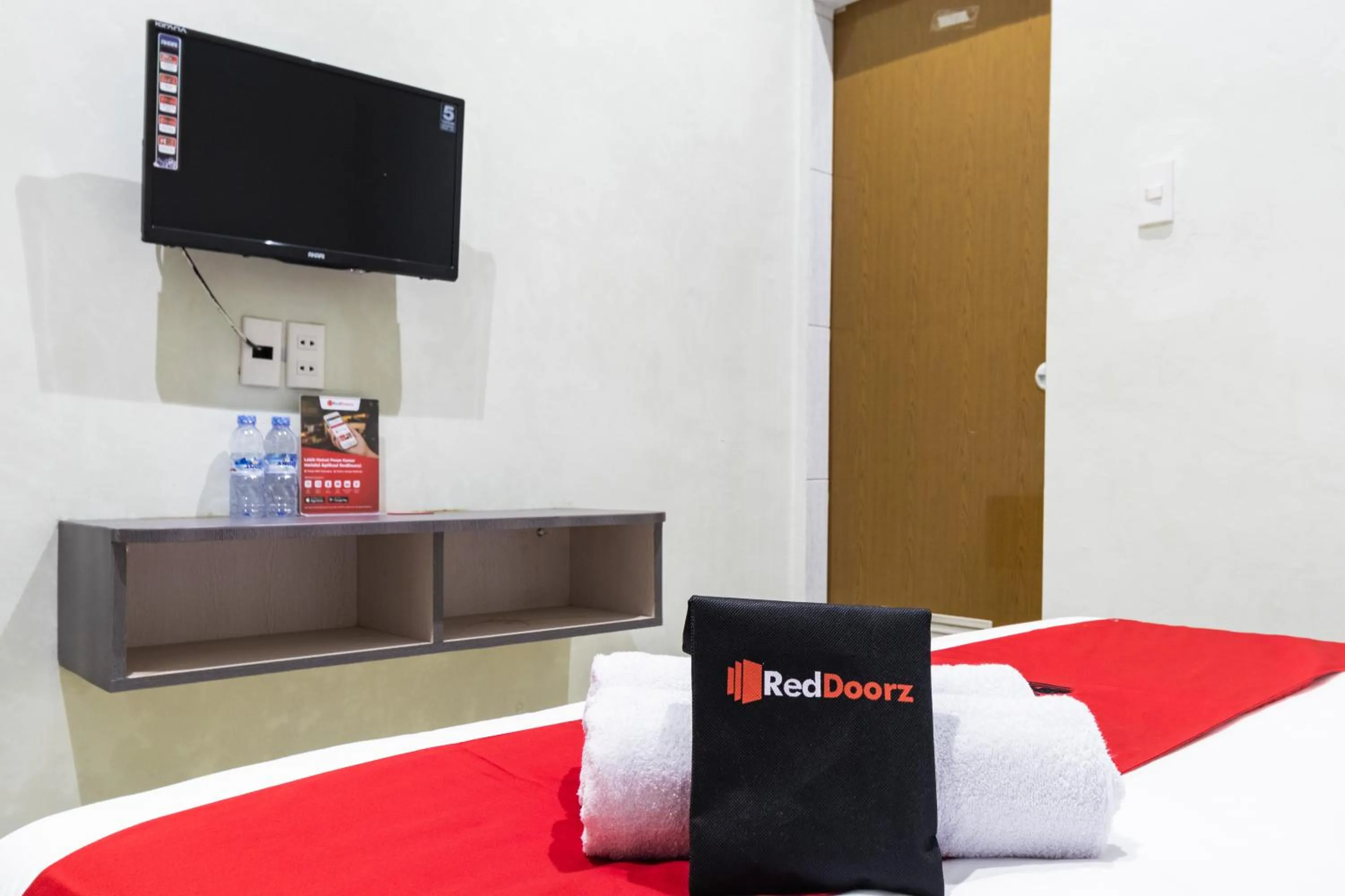 Bed in RedDoorz near Medan Amplas