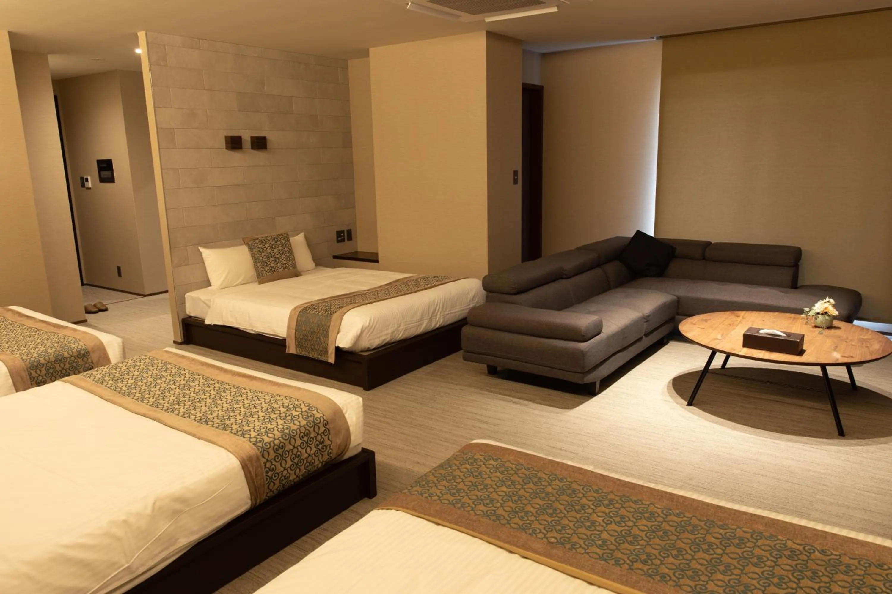Photo of the whole room, Bed in GRAND BASE Nagoya Ekinishi