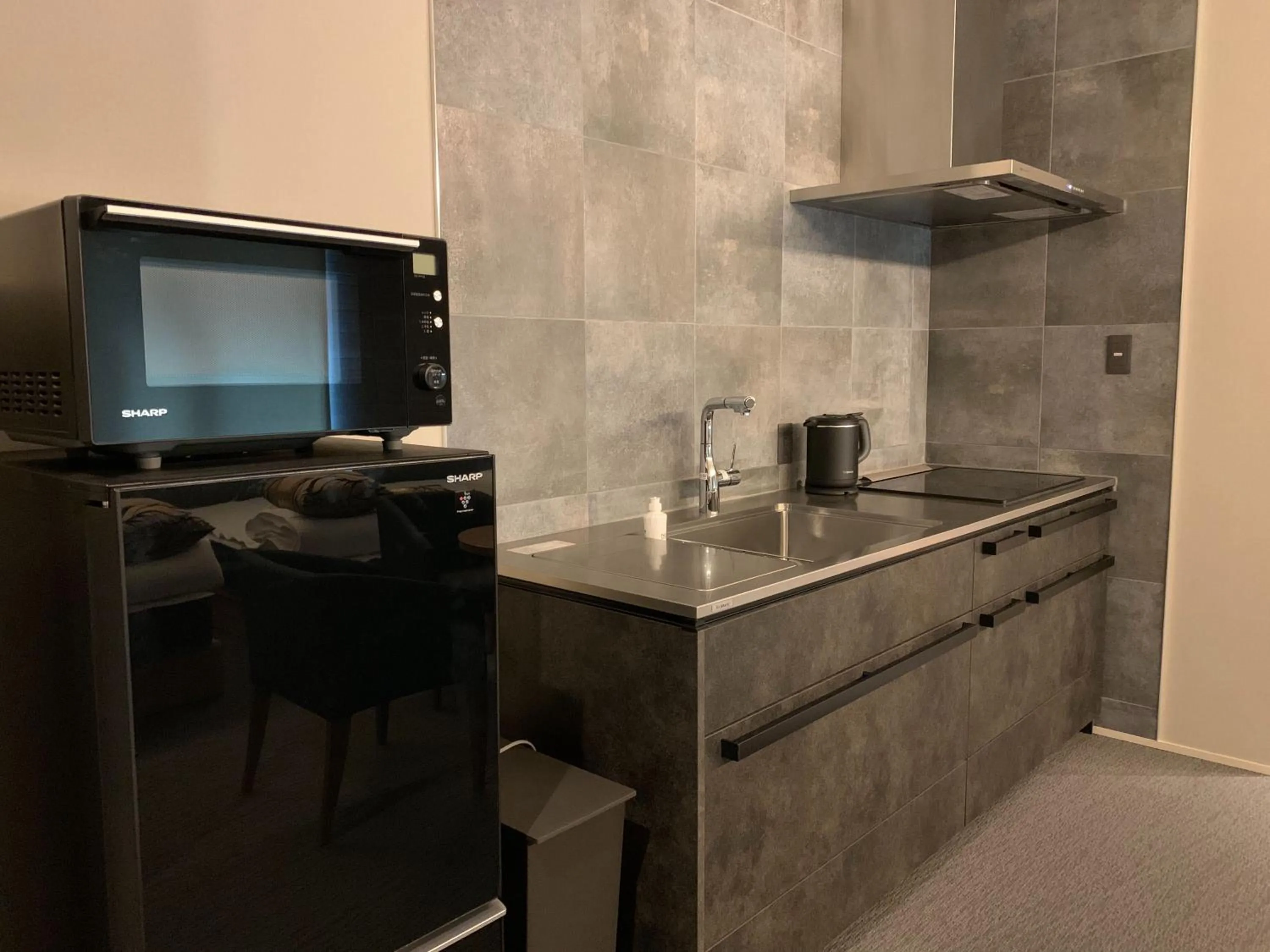 Kitchen or kitchenette in GRAND BASE Nagoya Ekinishi