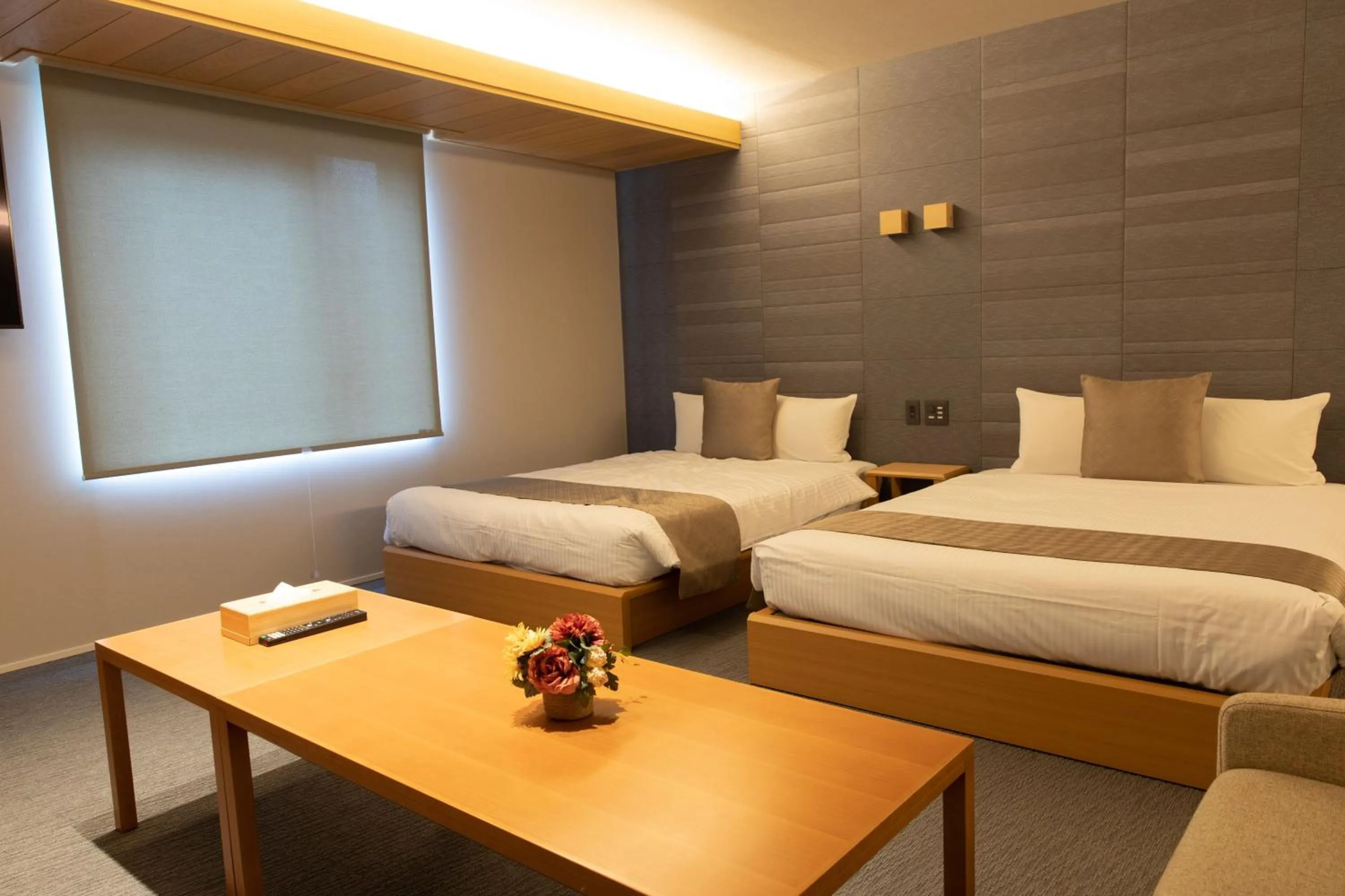 Photo of the whole room, Bed in GRAND BASE Nagoya Ekinishi
