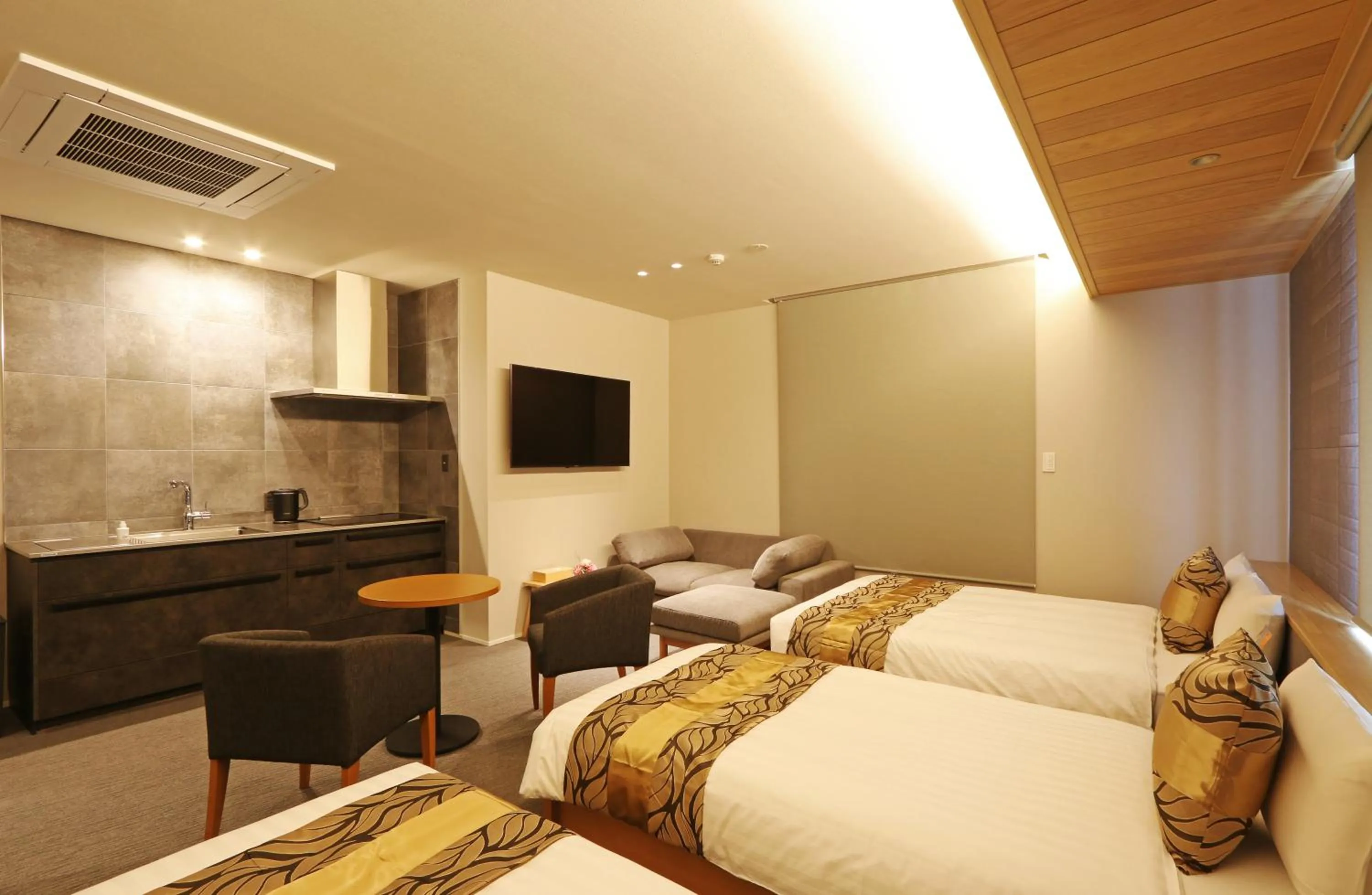 Photo of the whole room, Bed in GRAND BASE Nagoya Ekinishi