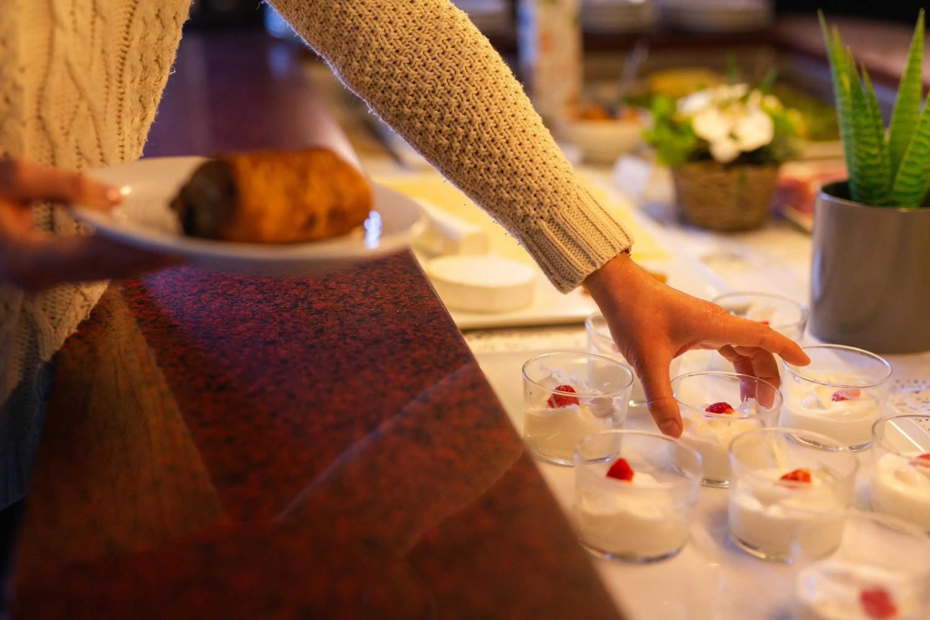 Breakfast in Hôtel de la Plage, Ronce-les-bains, La Tremblade