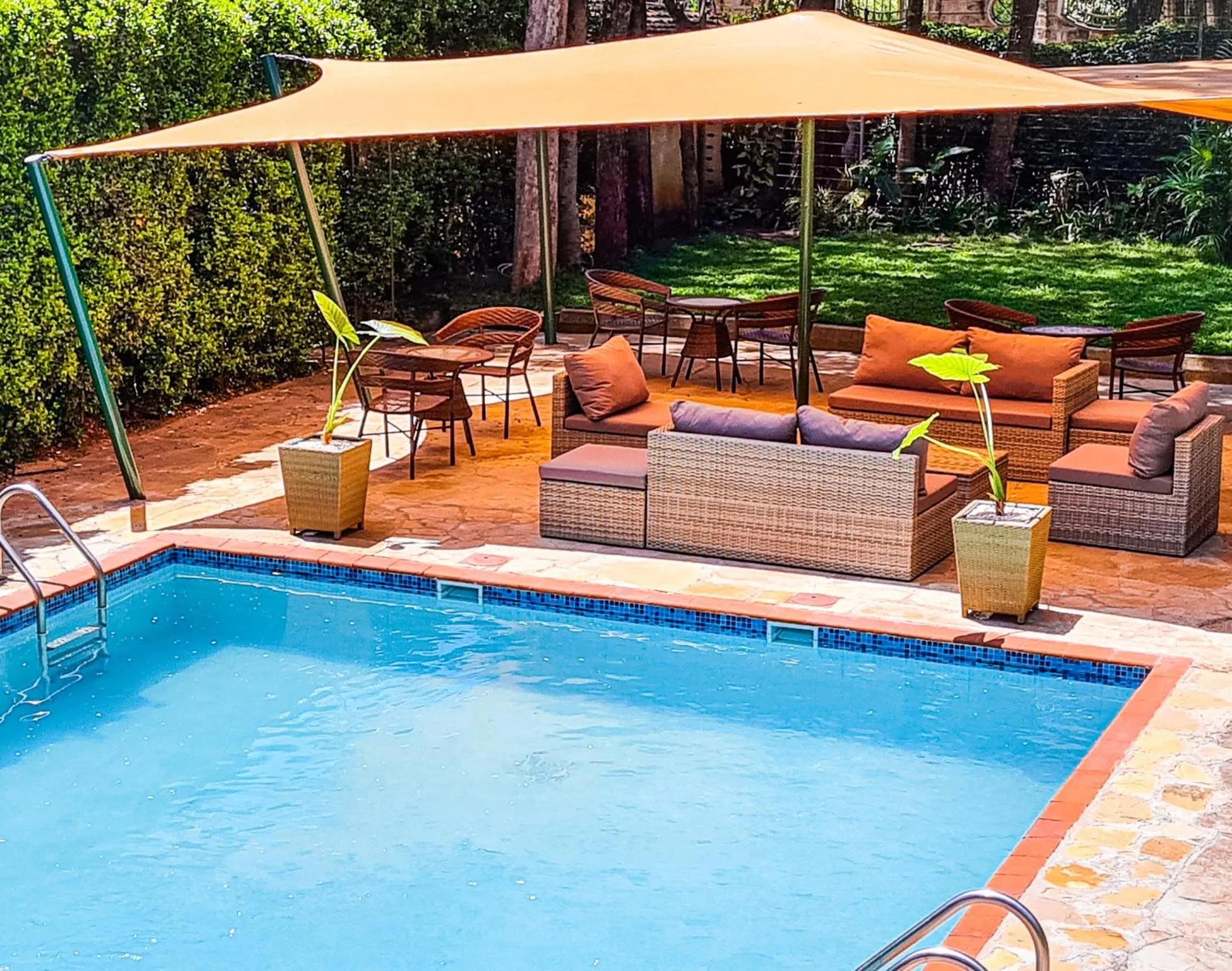 Swimming pool in Margarita House