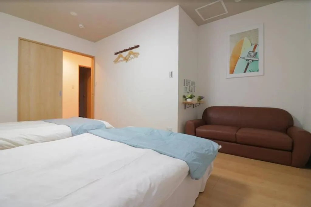 Bed in Cozy enjoyment hotel no.29