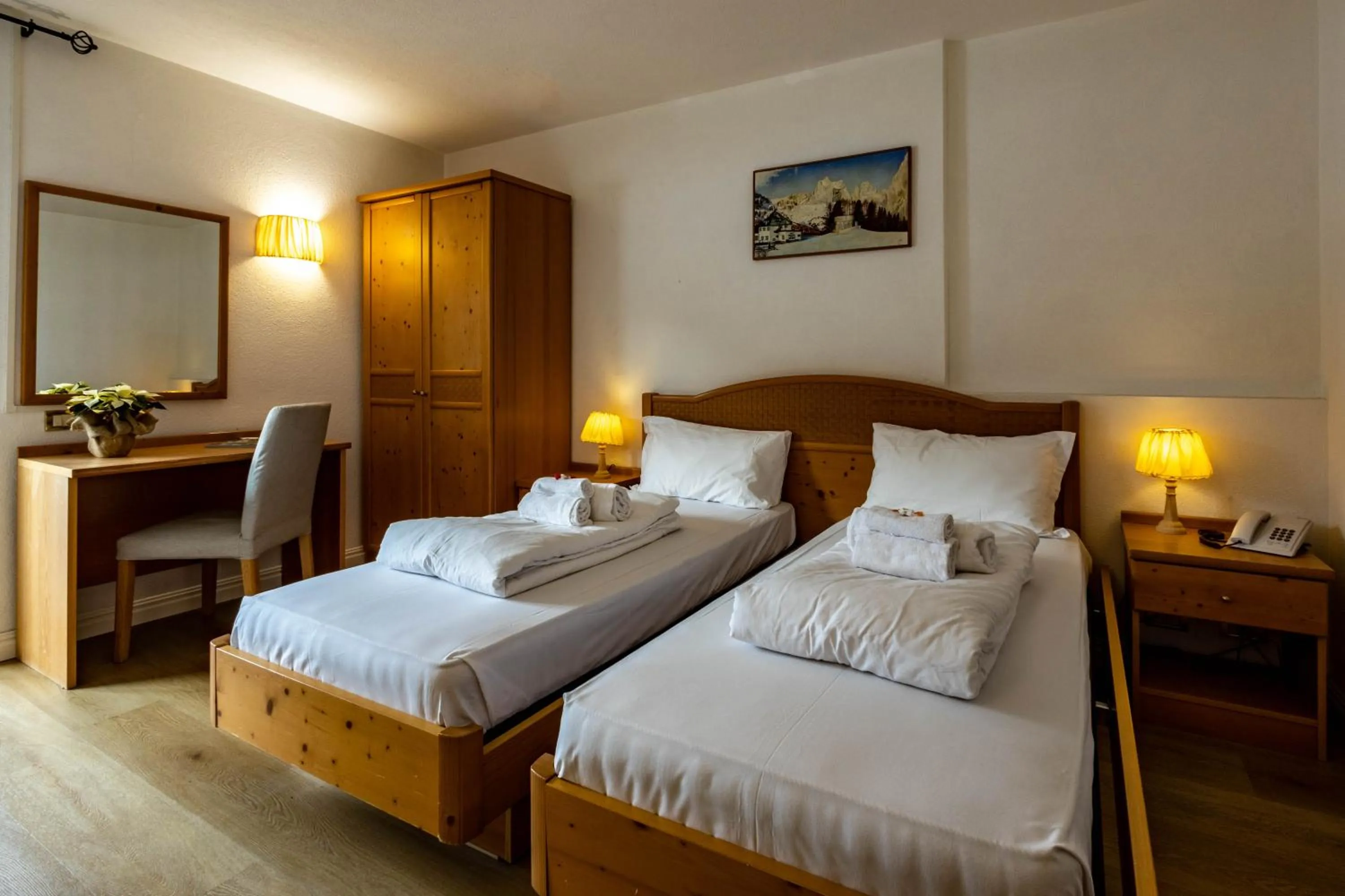 Bedroom, Bed in Hotel Grizzly "Ski-in Ski-out"