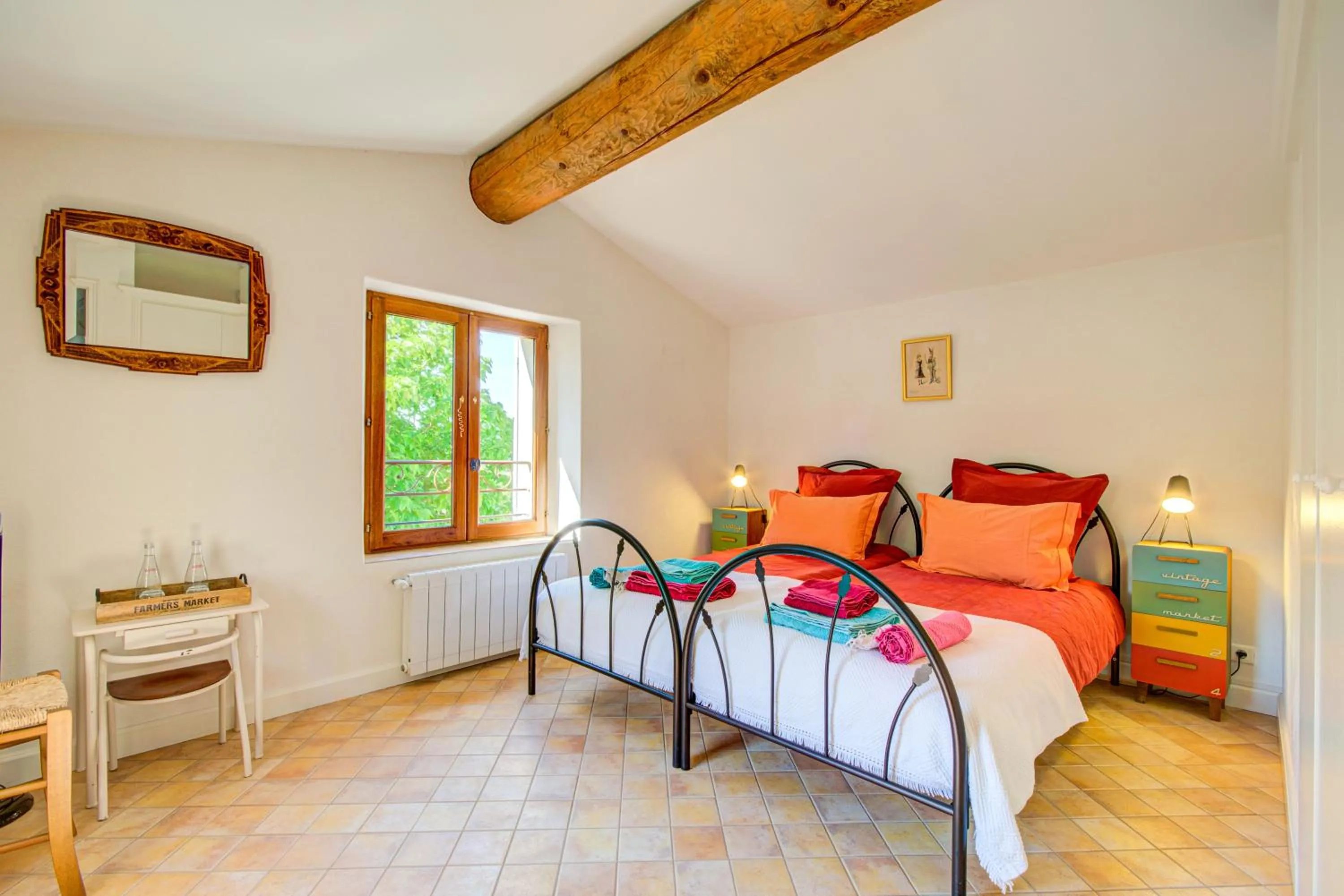 Bedroom in Les Chambres du Perussier
