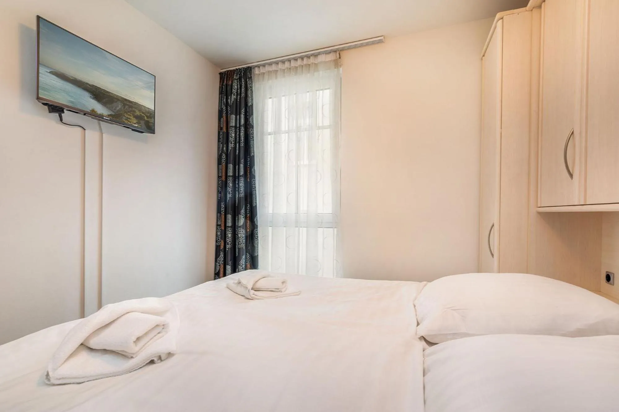 Bed in Villa Lena Ferienwohnung Seebrise