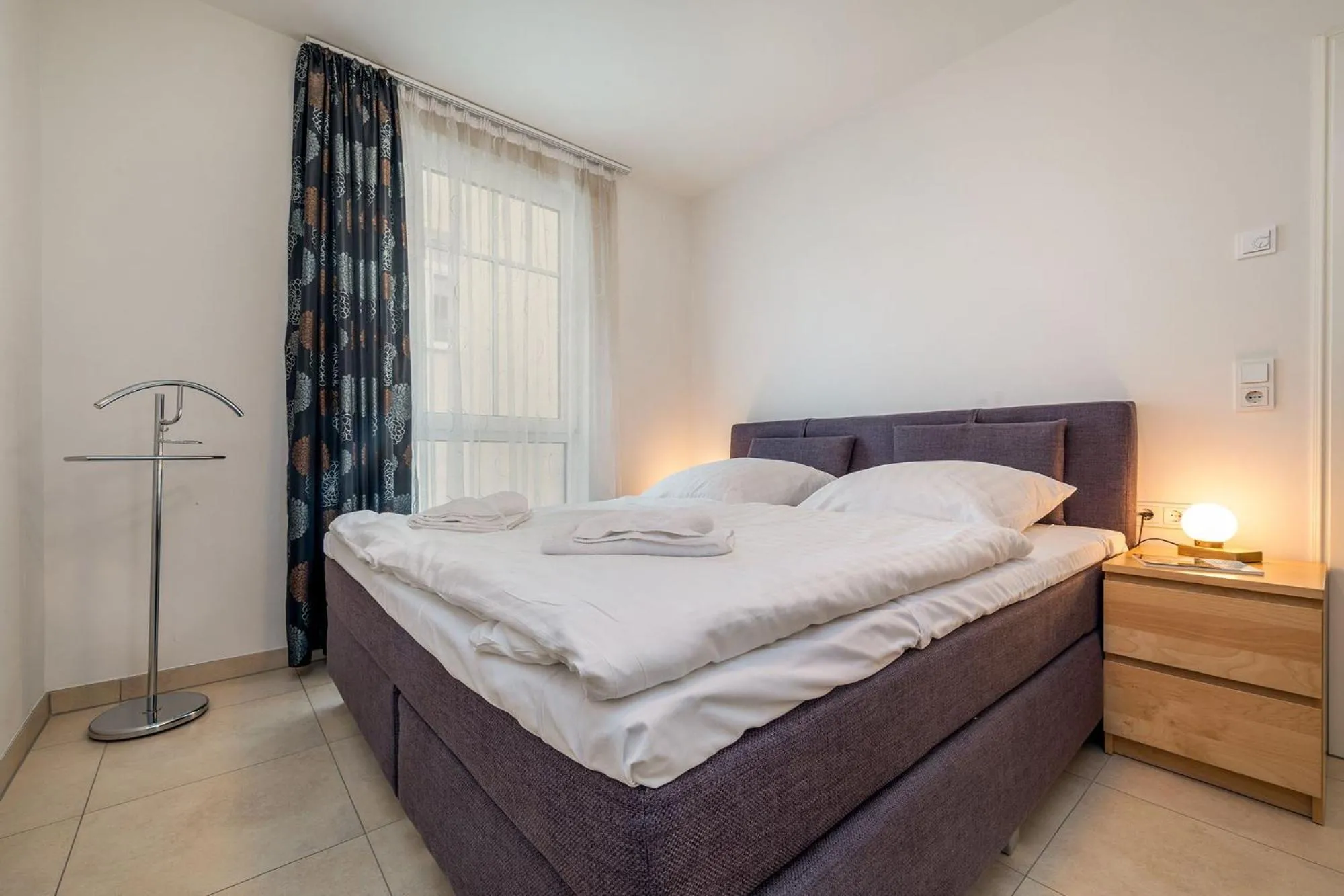 Bed in Villa Lena Ferienwohnung Seebrise