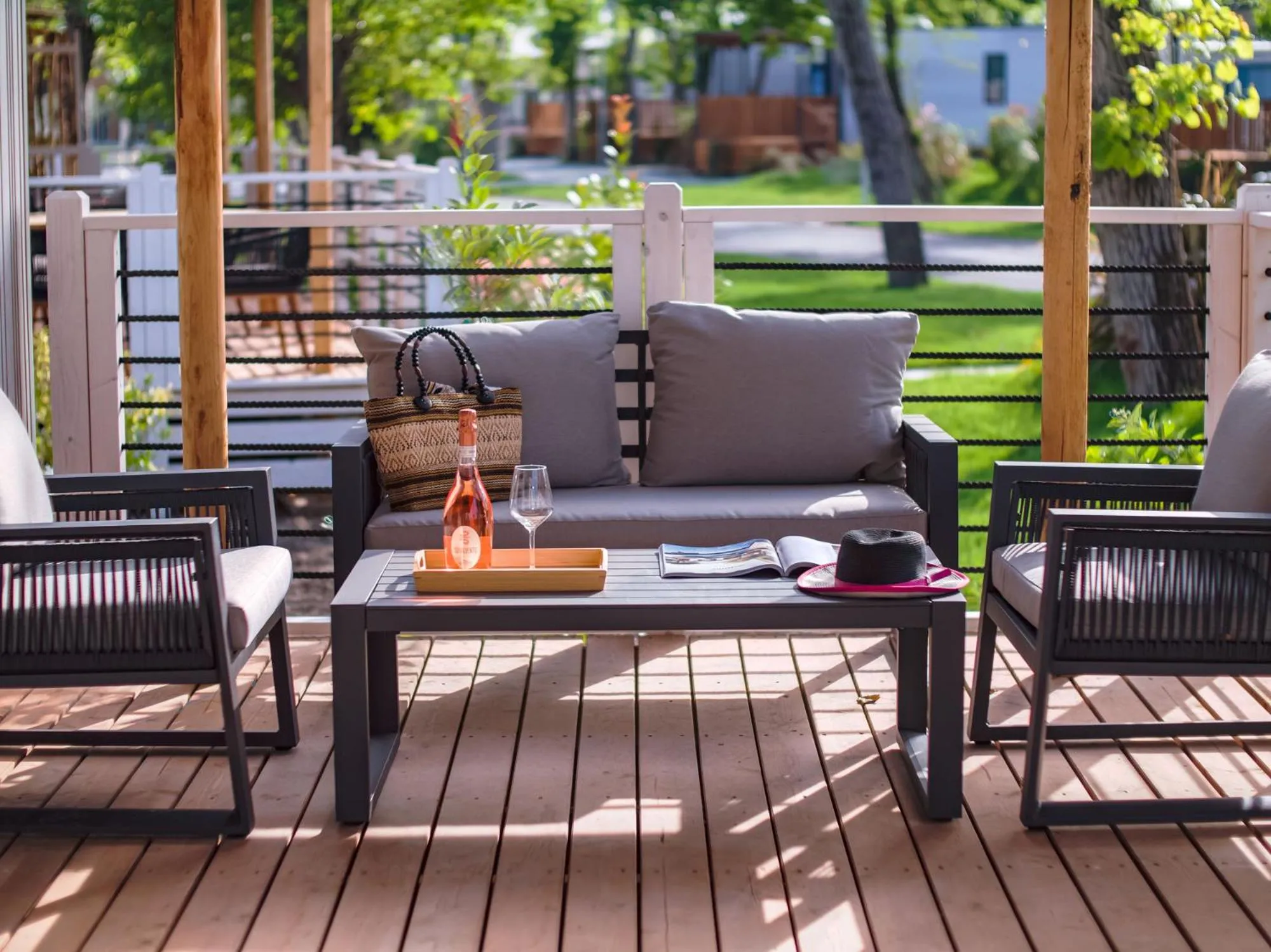 Balcony/Terrace in Club del Sole Rimini Family Resort