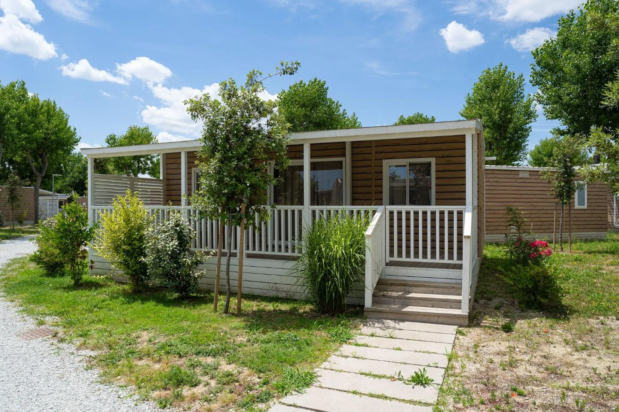 Property building in Club del Sole Rimini Family Resort