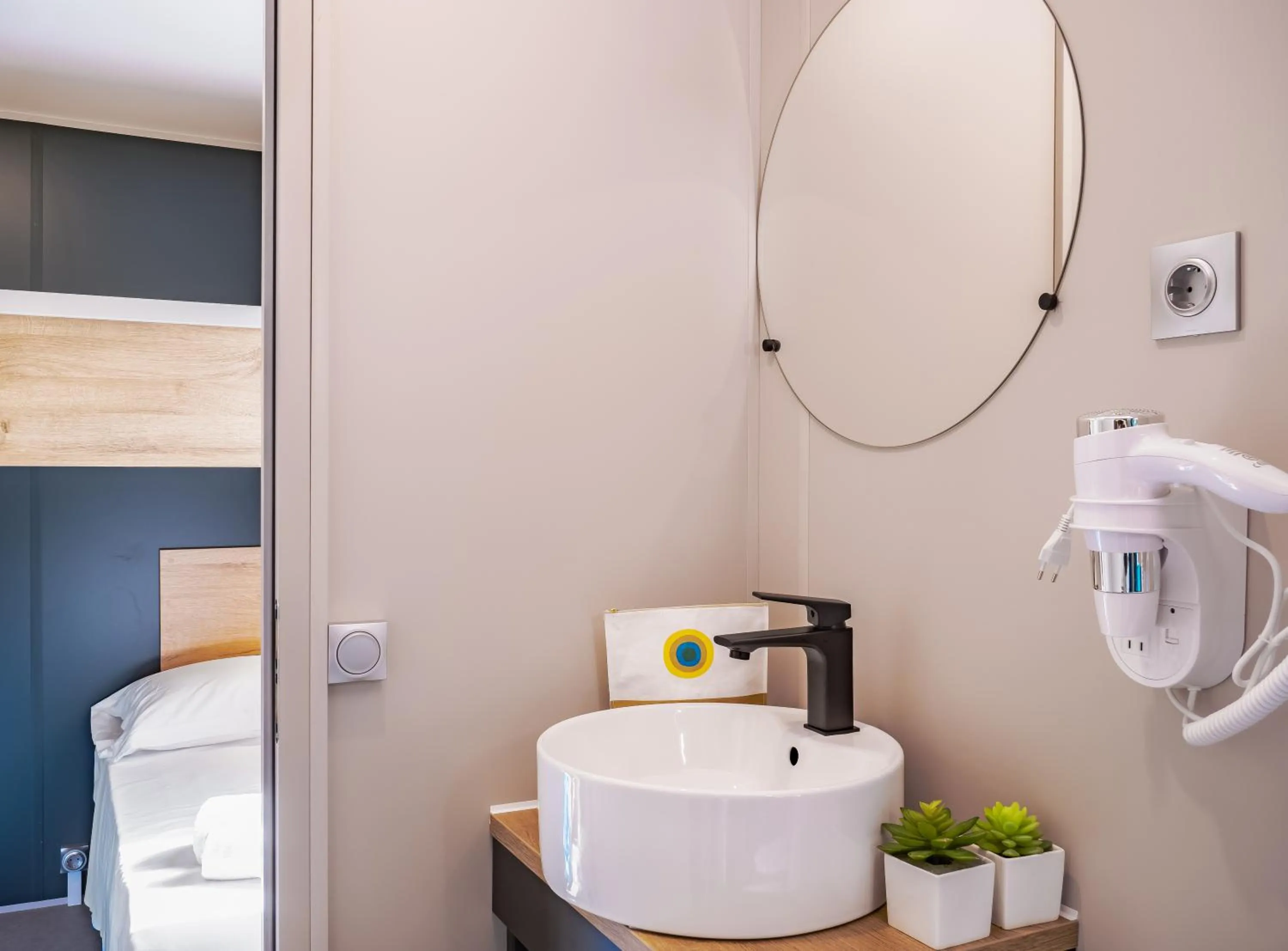 Bathroom in Club del Sole Rimini Family Resort