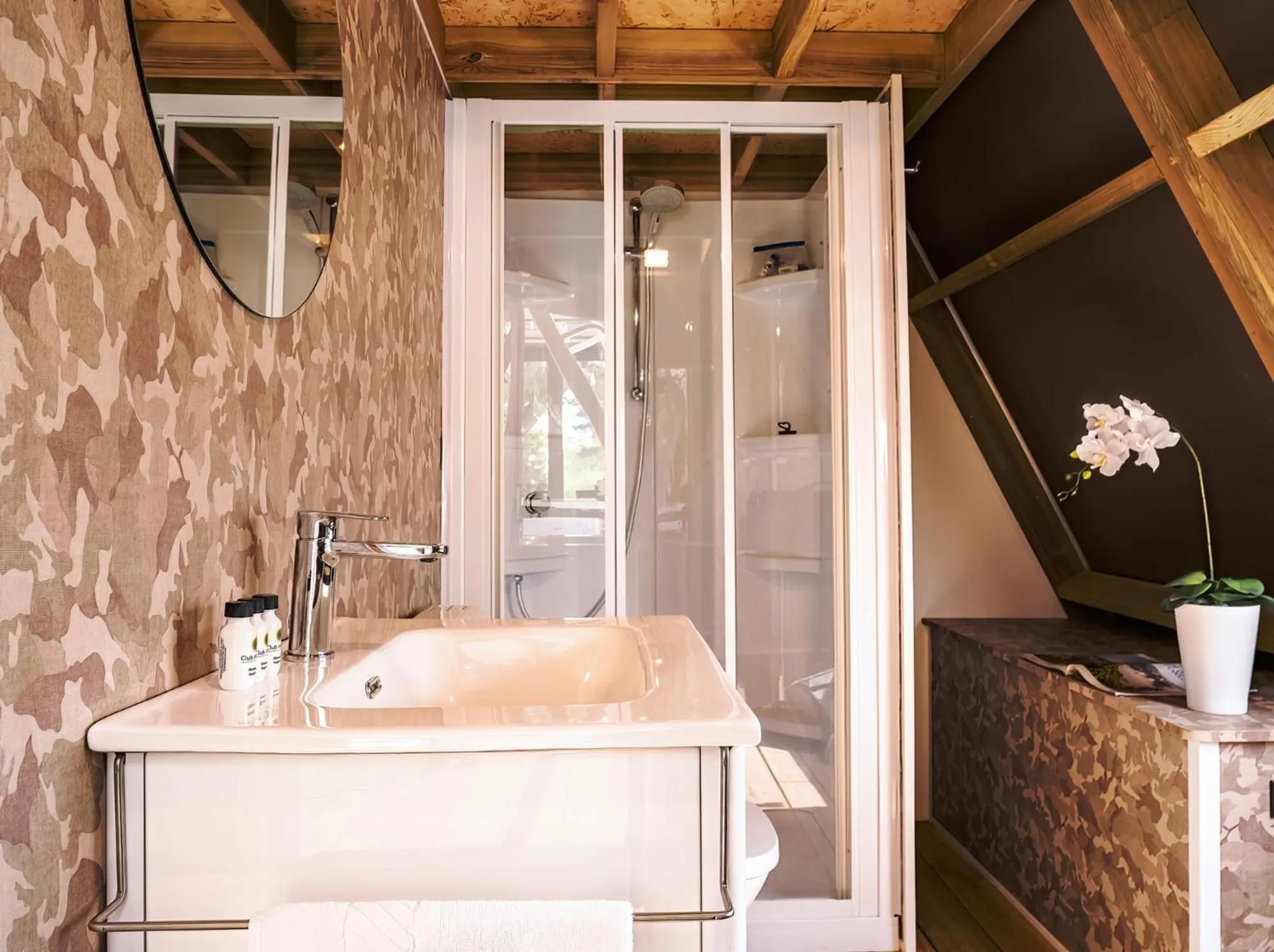 Bathroom in Club del Sole Rimini Family Resort