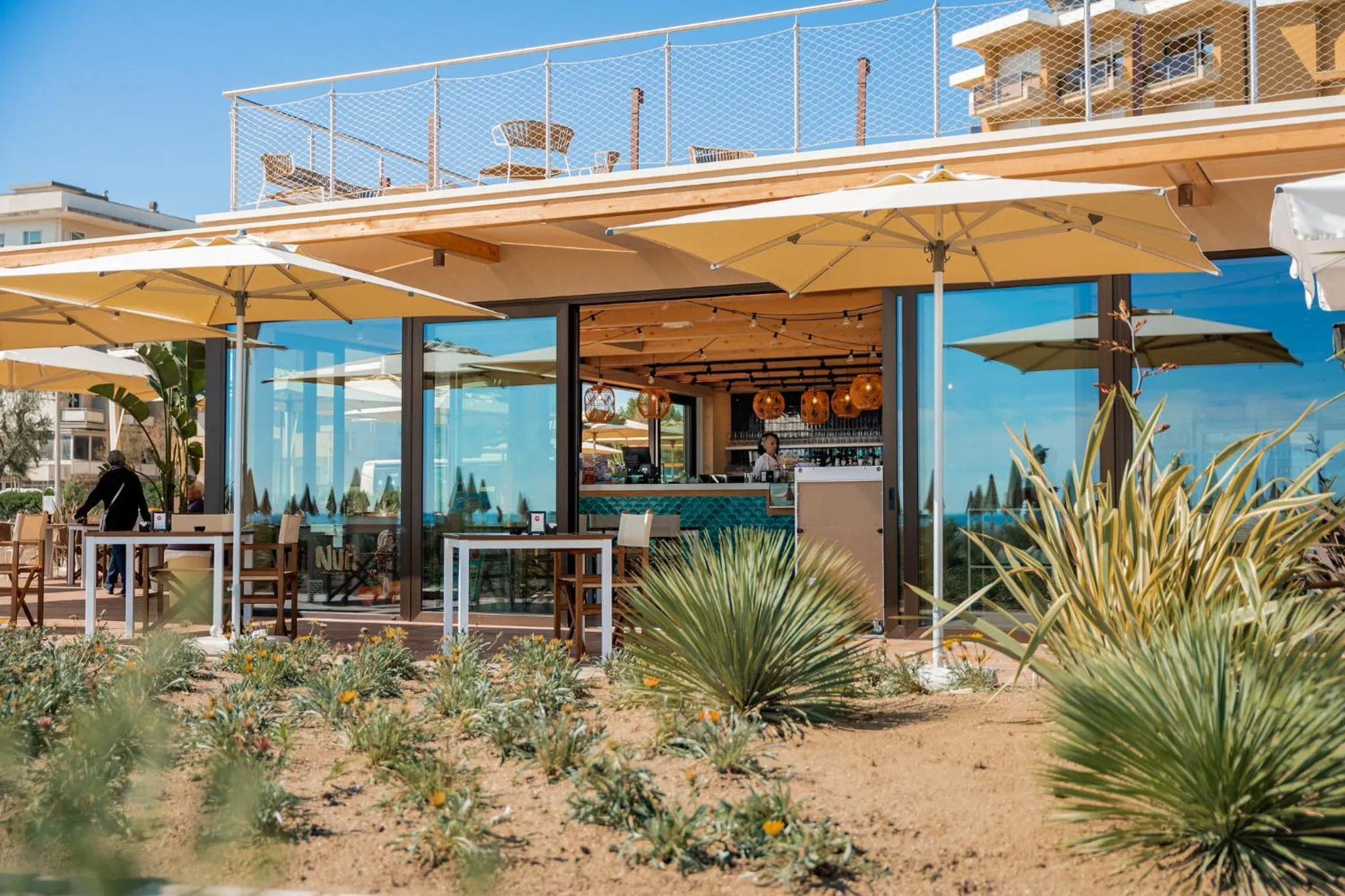 Property building in Club del Sole Rimini Family Resort