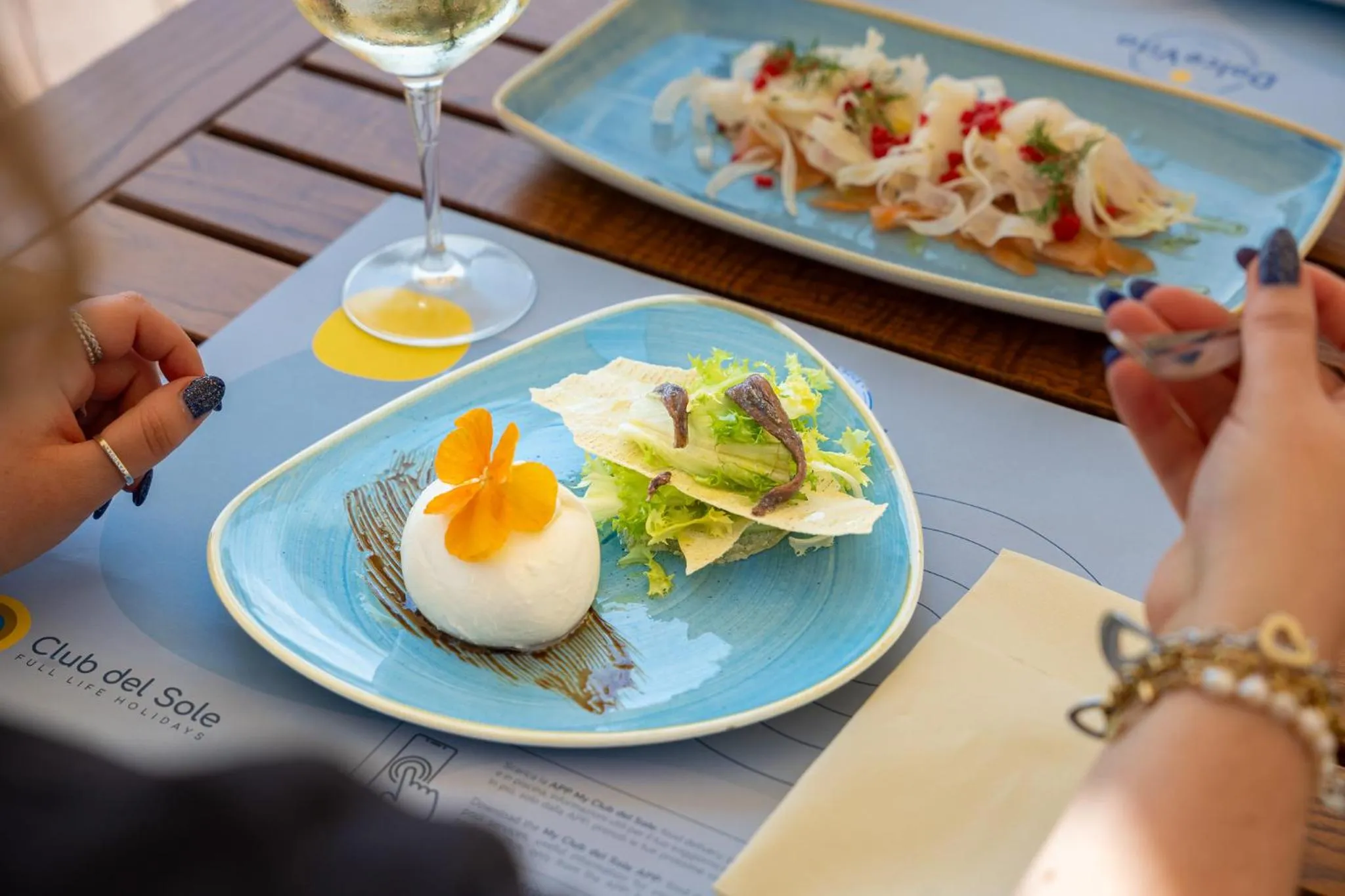 Food in Club del Sole Rimini Family Resort