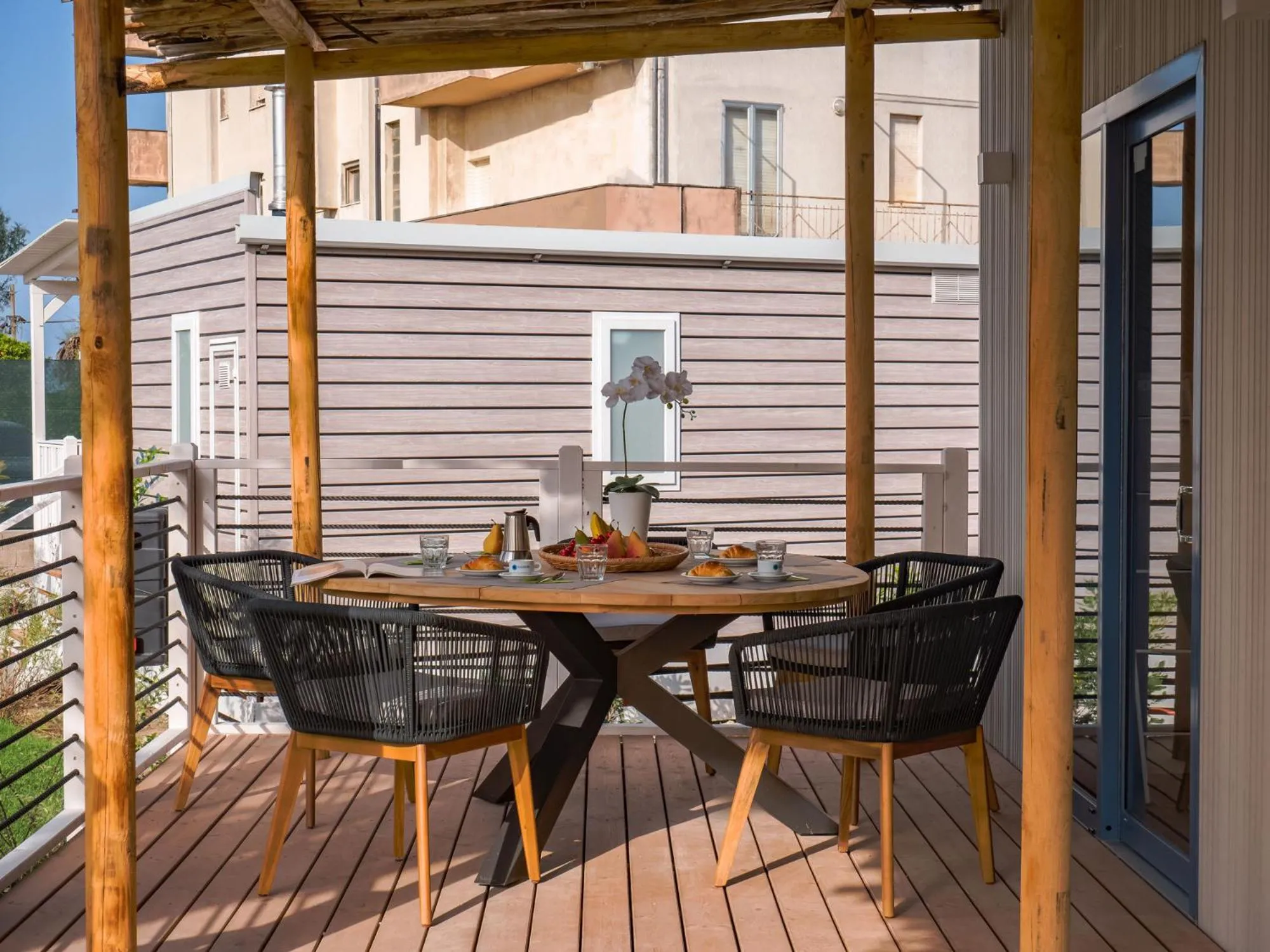 Balcony/Terrace in Club del Sole Rimini Family Resort