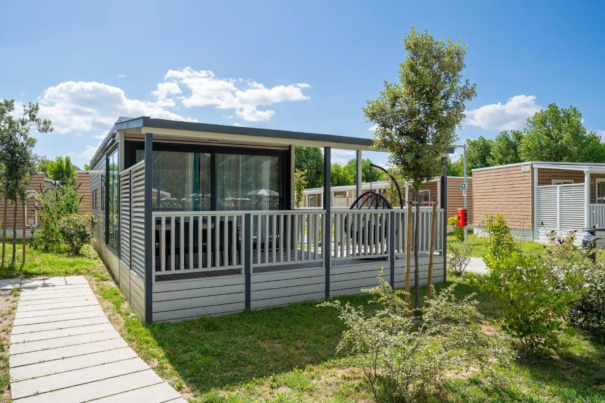 Property building in Club del Sole Rimini Family Resort