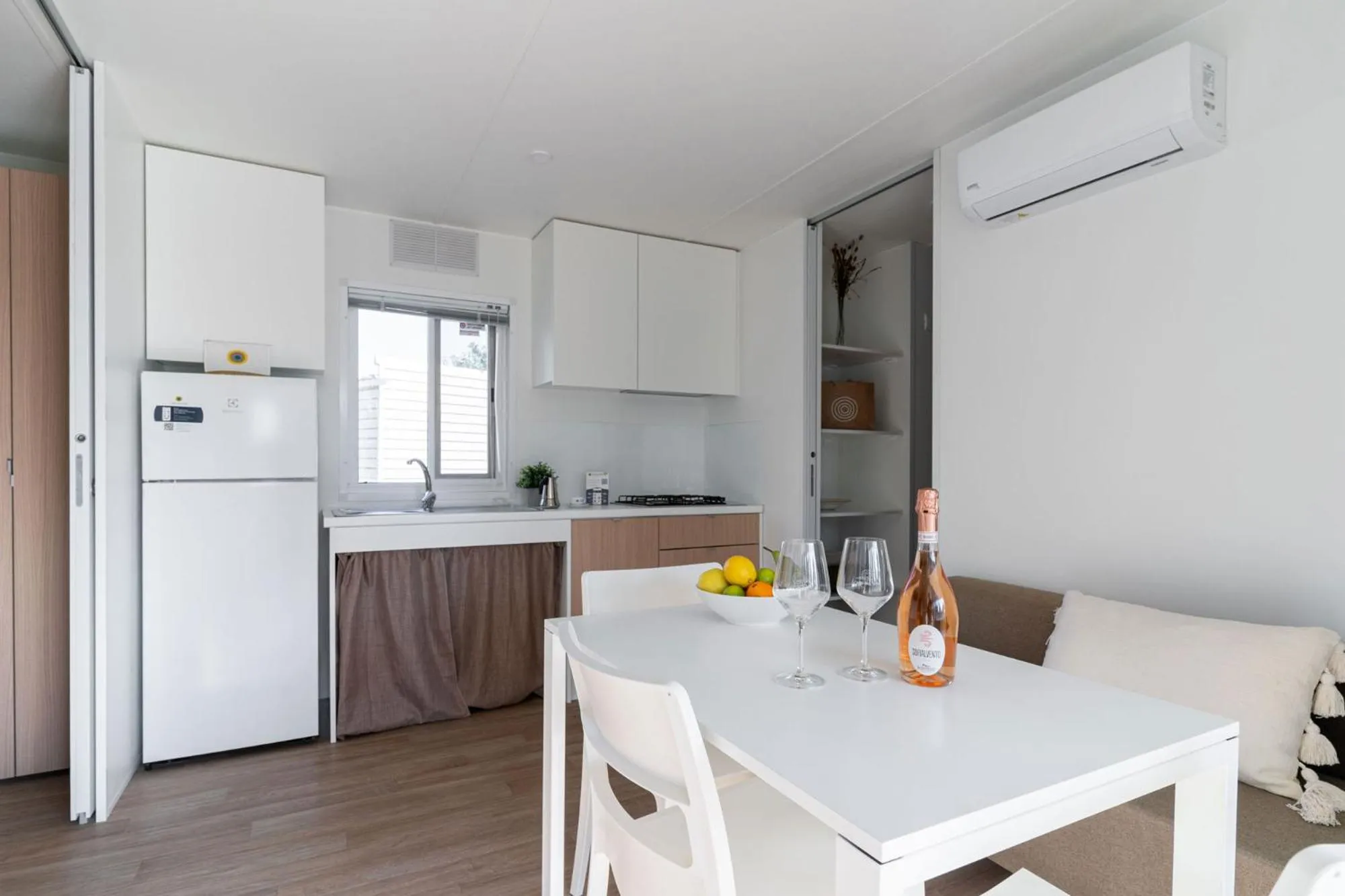 kitchen in Club del Sole Rimini Family Resort