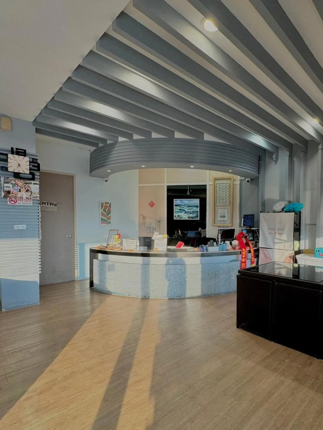 Lobby or reception in 綠島海灣會館Bay Resort