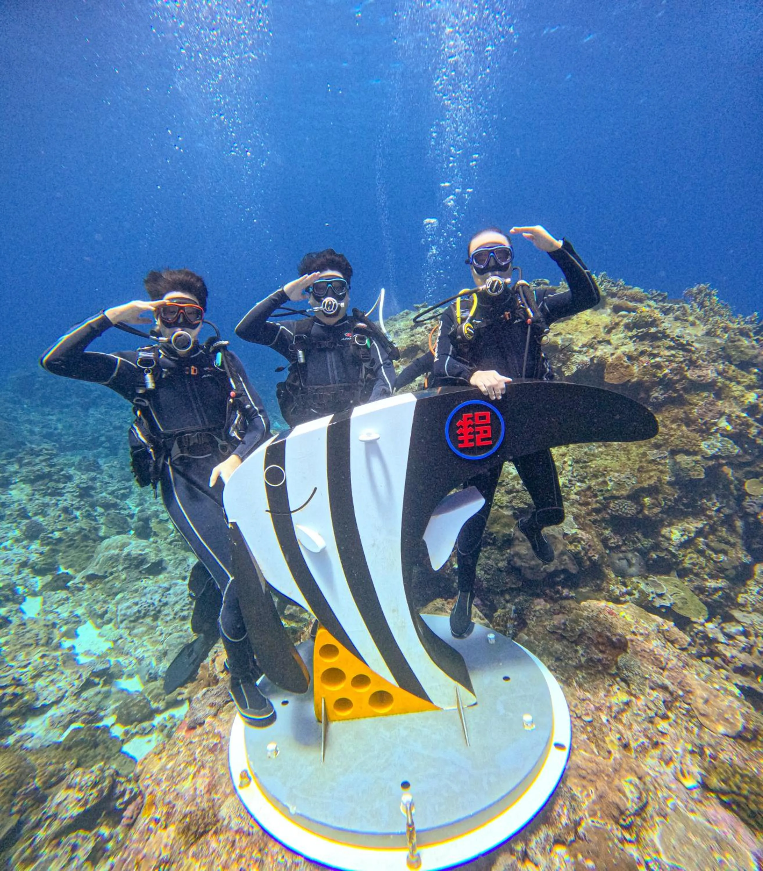 Diving in 綠島海灣會館Bay Resort