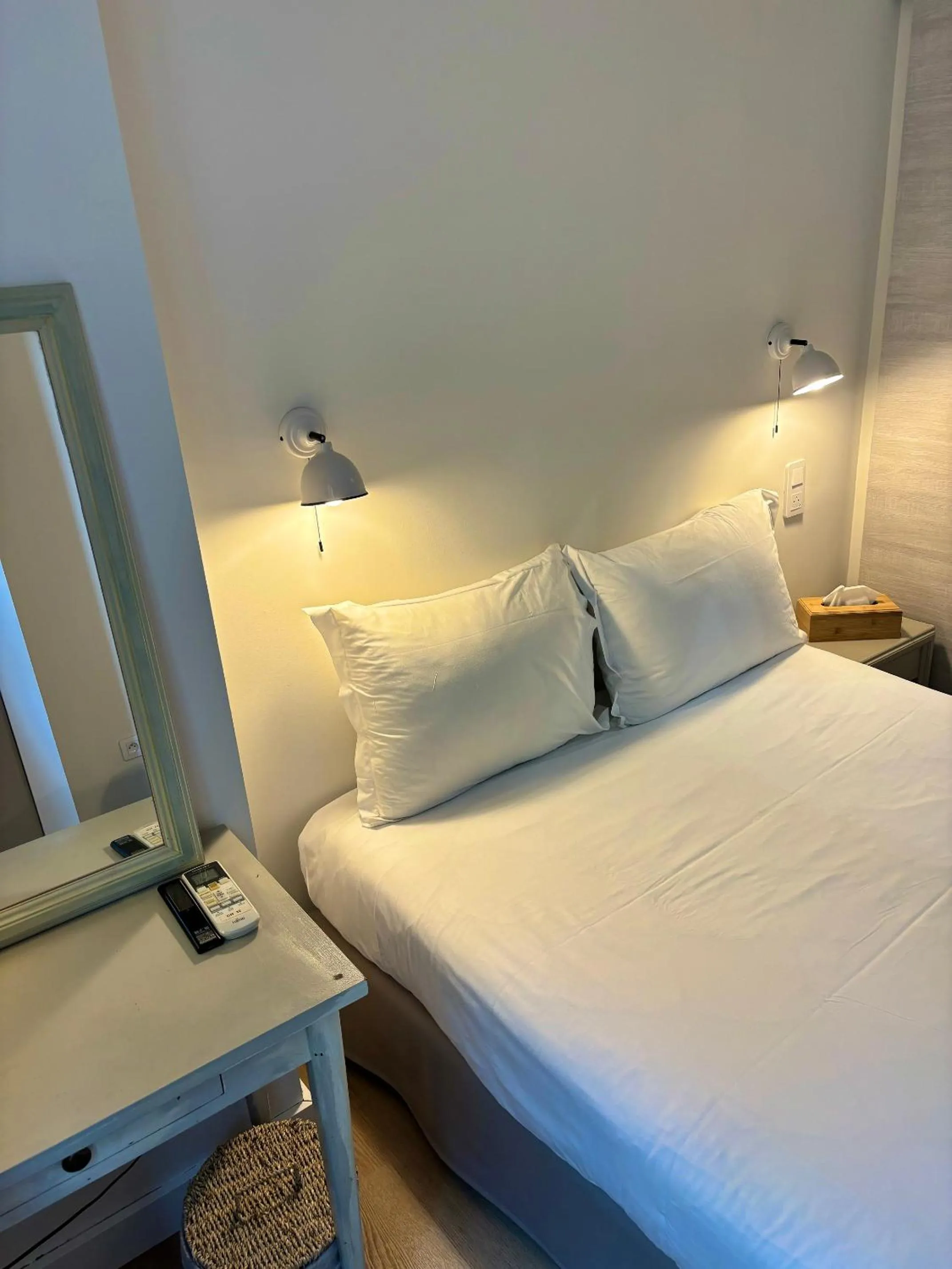 Bed in Hotel Bonaparte