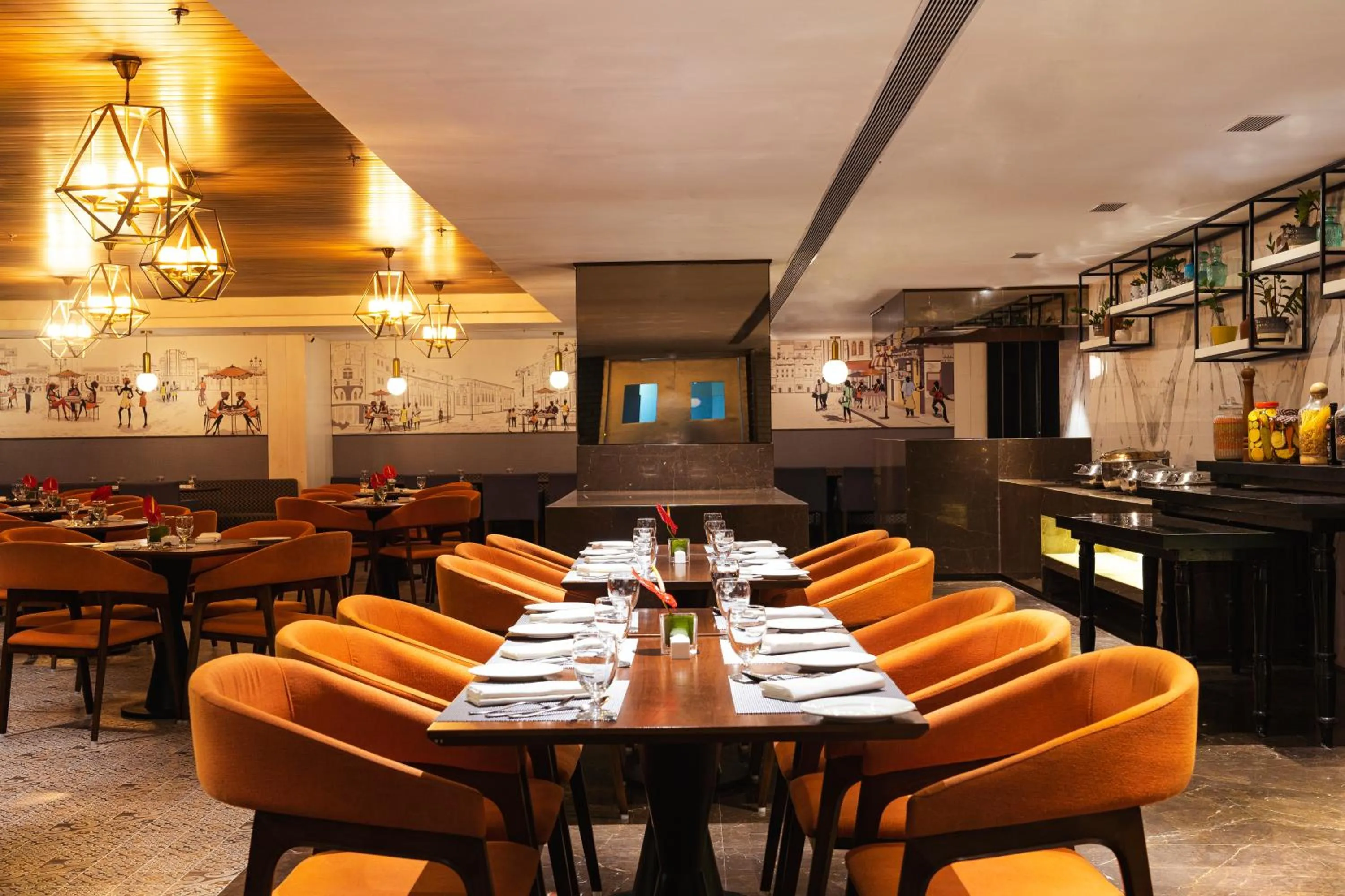 Restaurant/places to eat in The Elite Narasapura, a member of Radisson Individuals