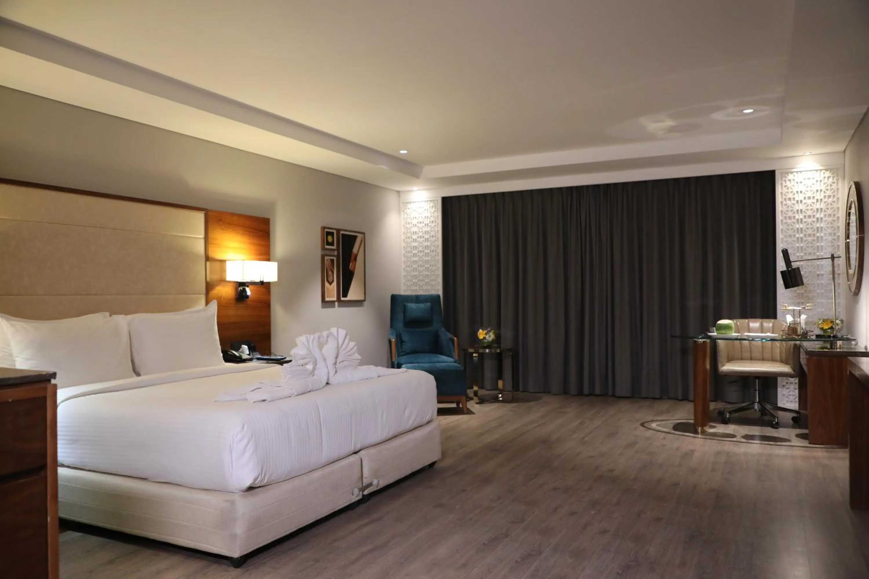 Bed in The Elite Narasapura, a member of Radisson Individuals